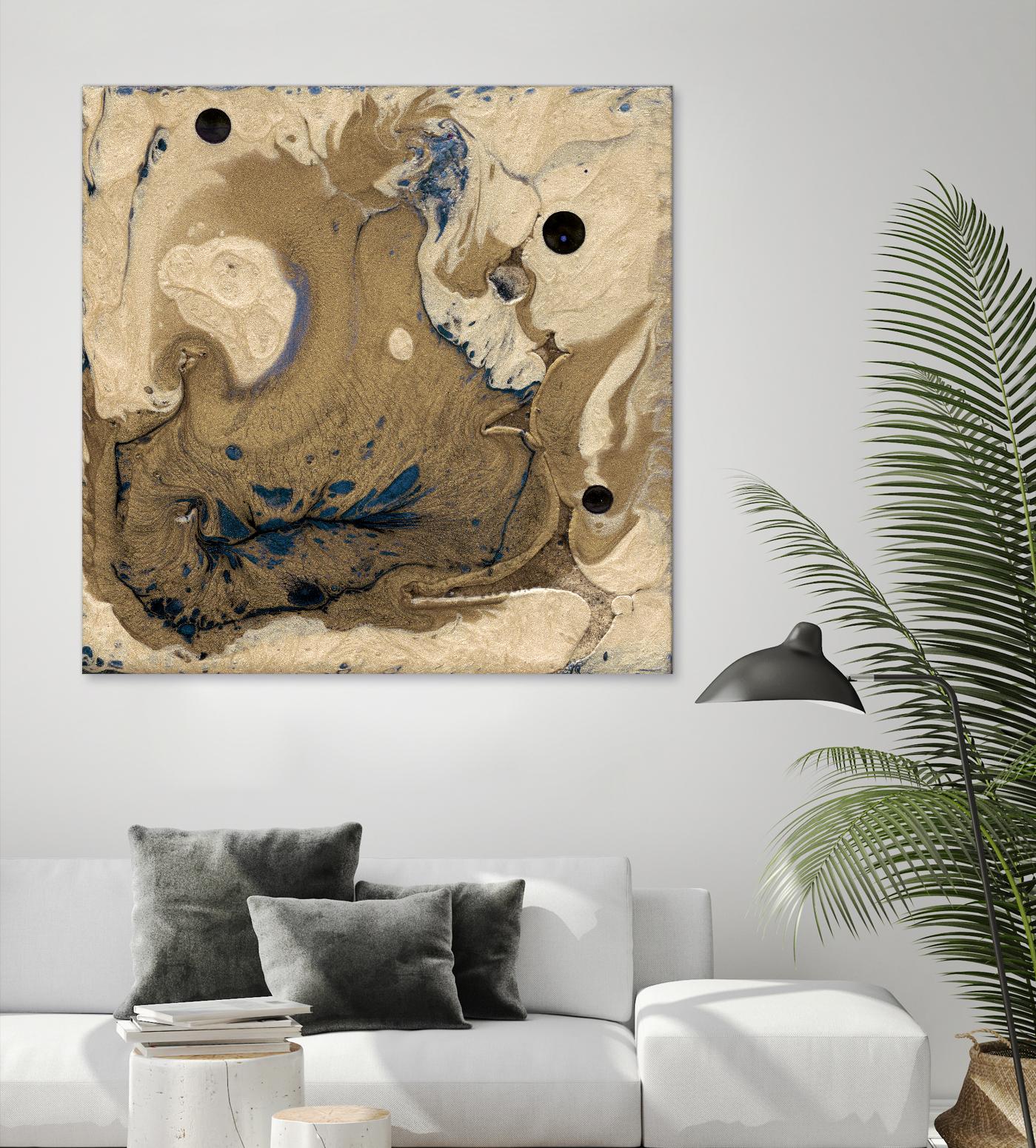 Mojave I by Alicia Ludwig on GIANT ART - brown abstract