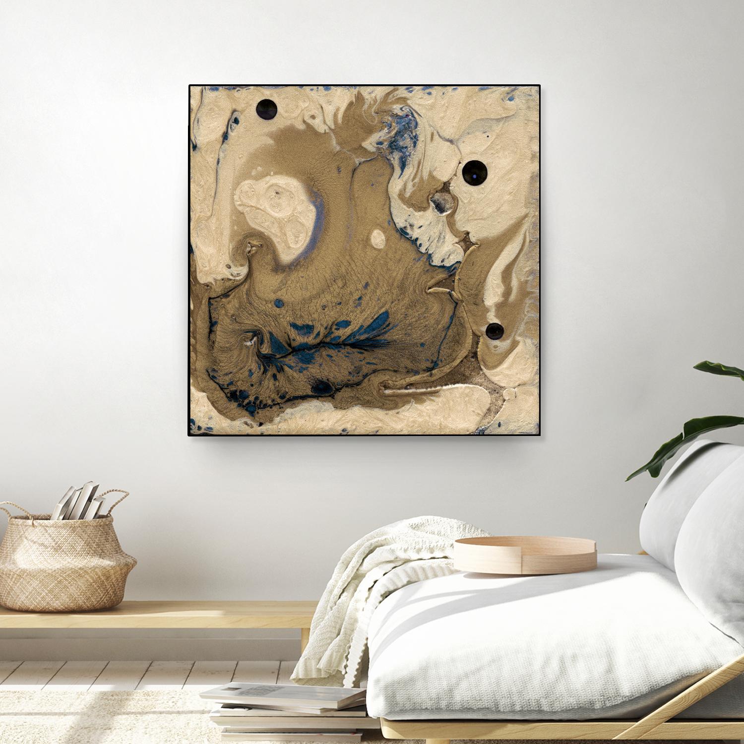 Mojave I by Alicia Ludwig on GIANT ART - brown abstract