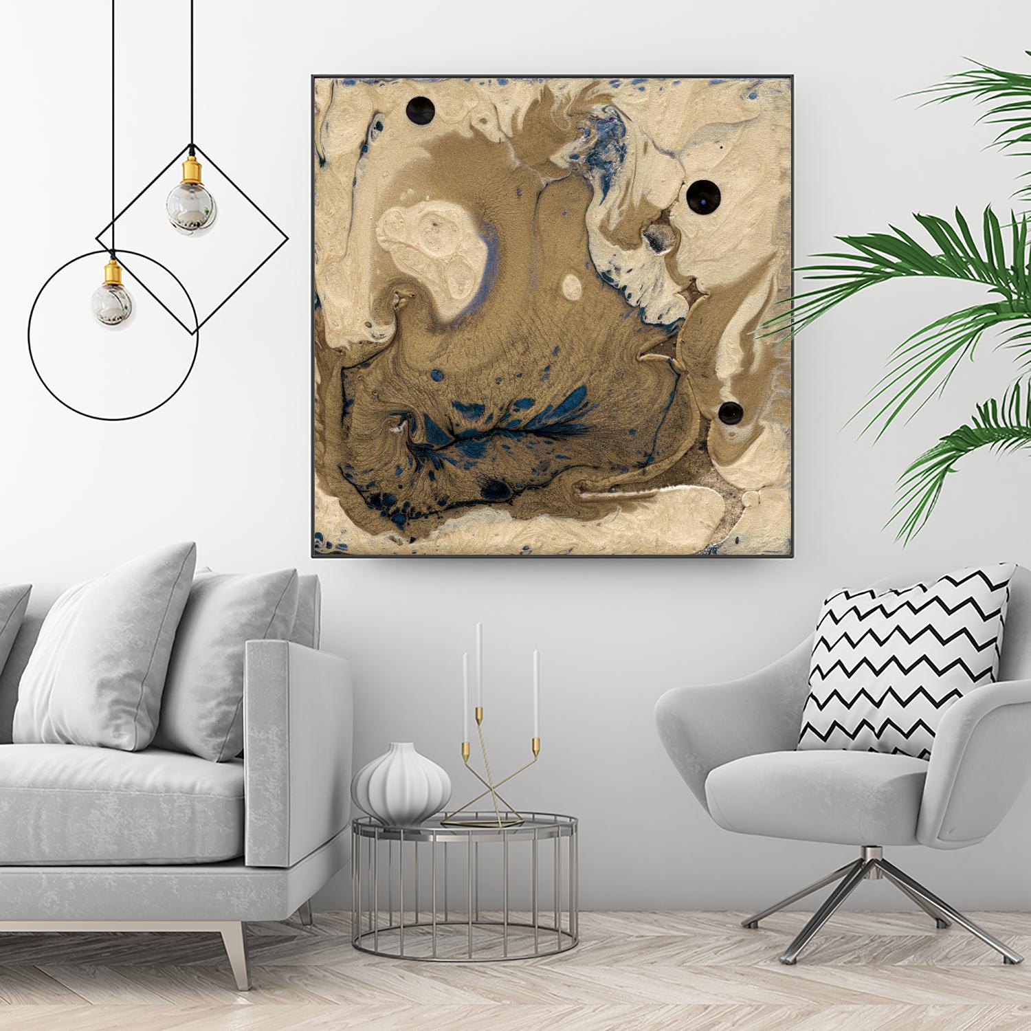 Mojave I by Alicia Ludwig on GIANT ART - brown abstract