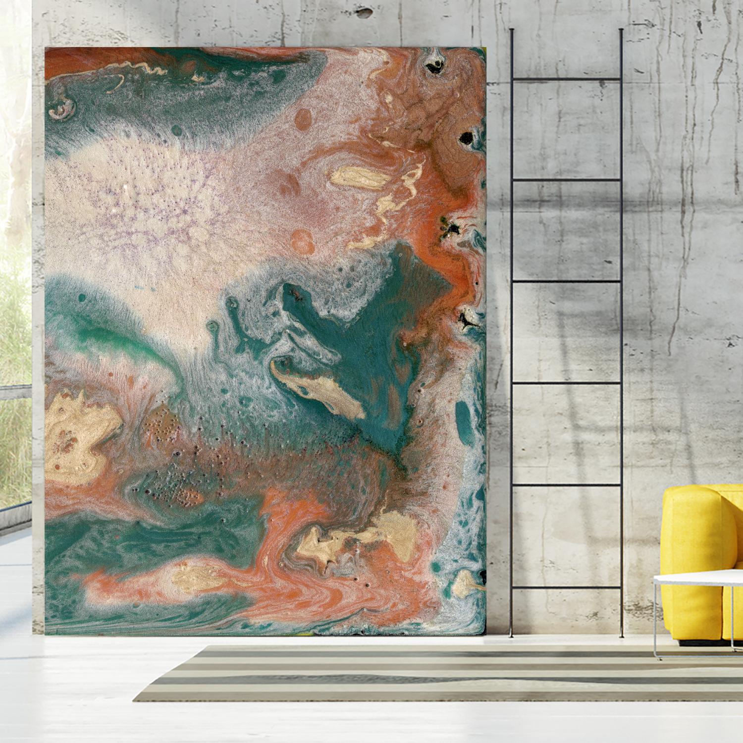 Coralline II by Alicia Ludwig on GIANT ART - red abstract