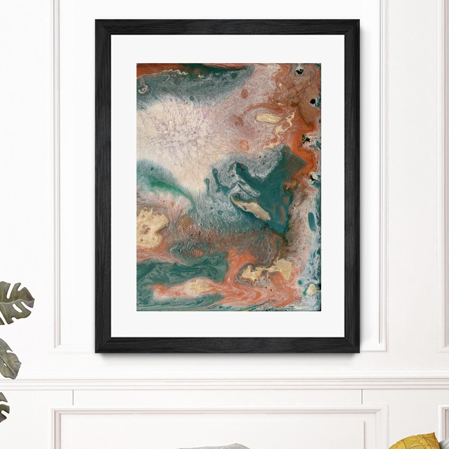 Coralline II by Alicia Ludwig on GIANT ART - red abstract