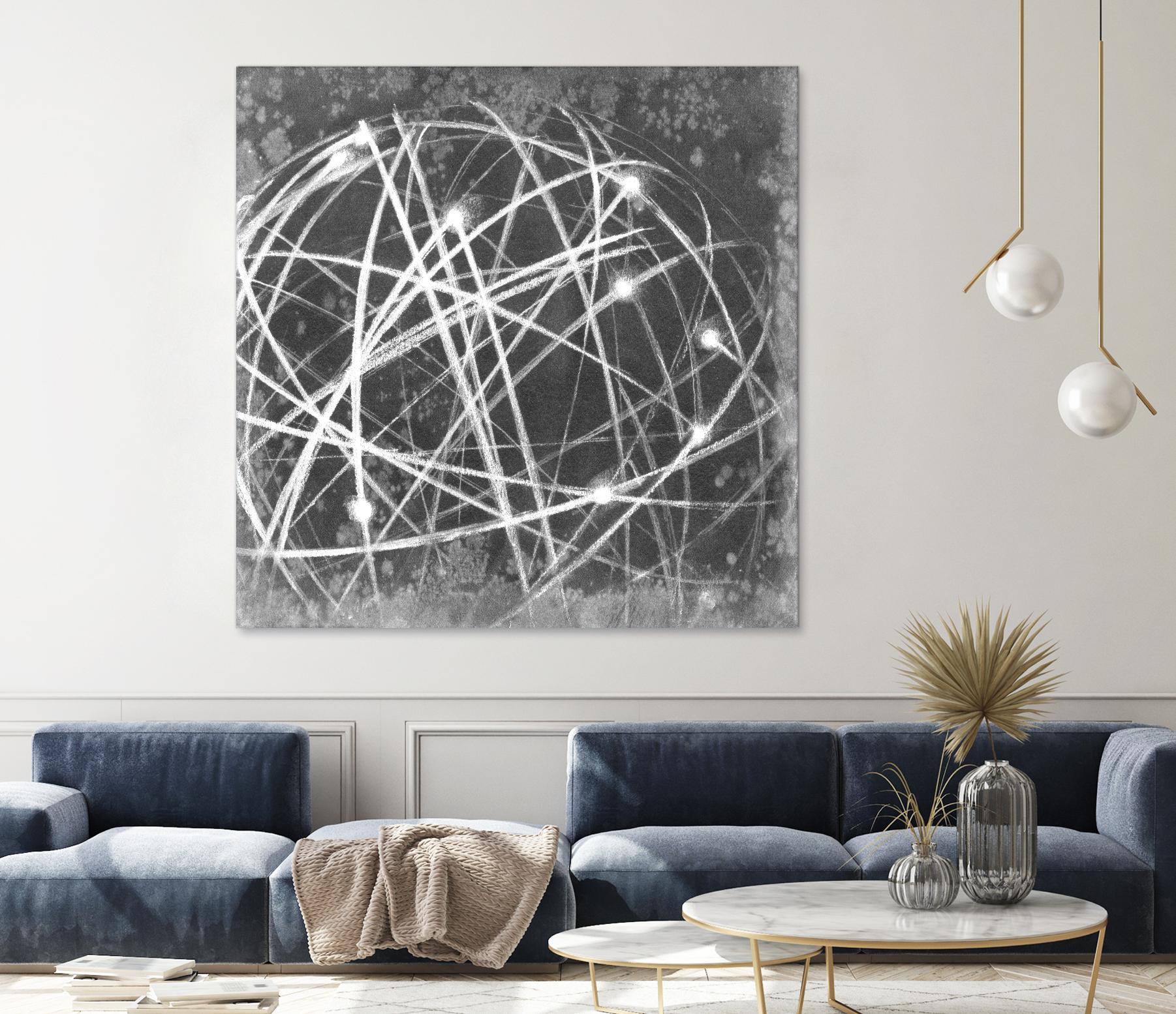 Interstellar I by Ethan Harper on GIANT ART - black abstract