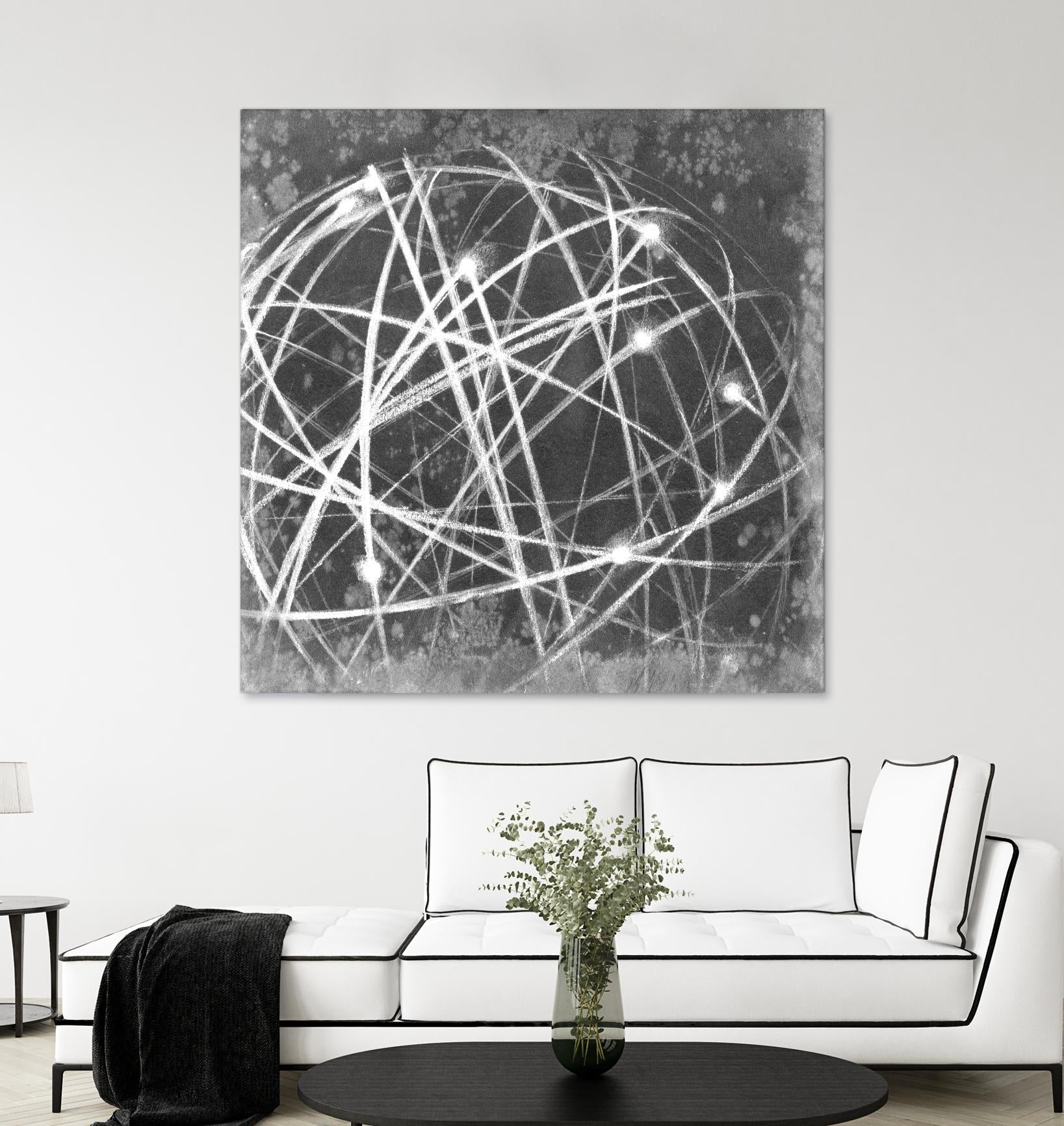 Interstellar I by Ethan Harper on GIANT ART - black abstract