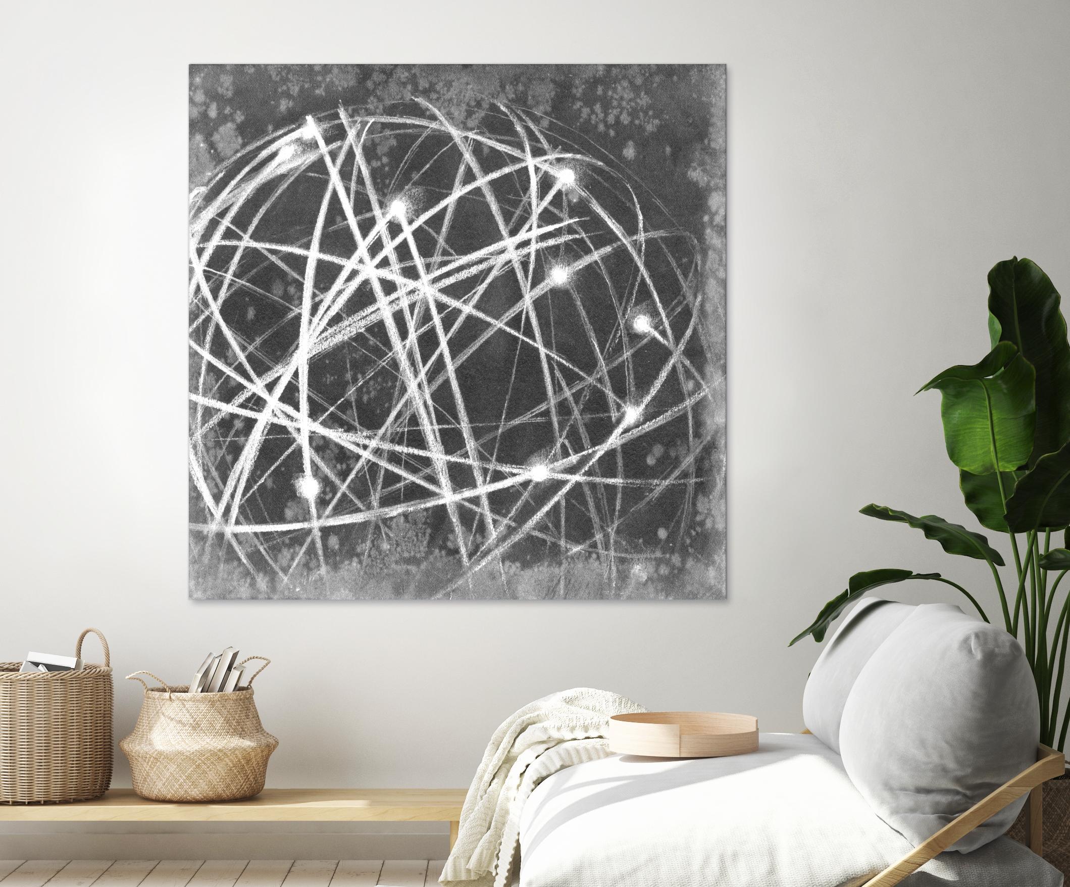 Interstellar I by Ethan Harper on GIANT ART - black abstract