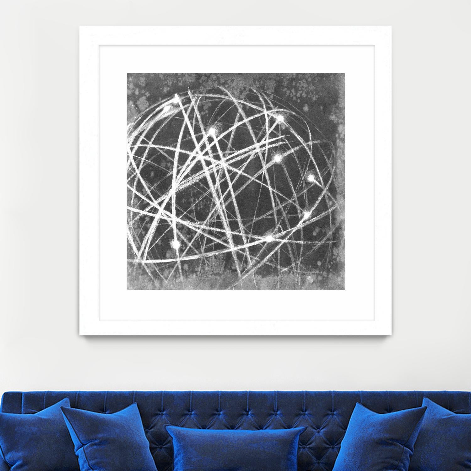 Interstellar I by Ethan Harper on GIANT ART - black abstract
