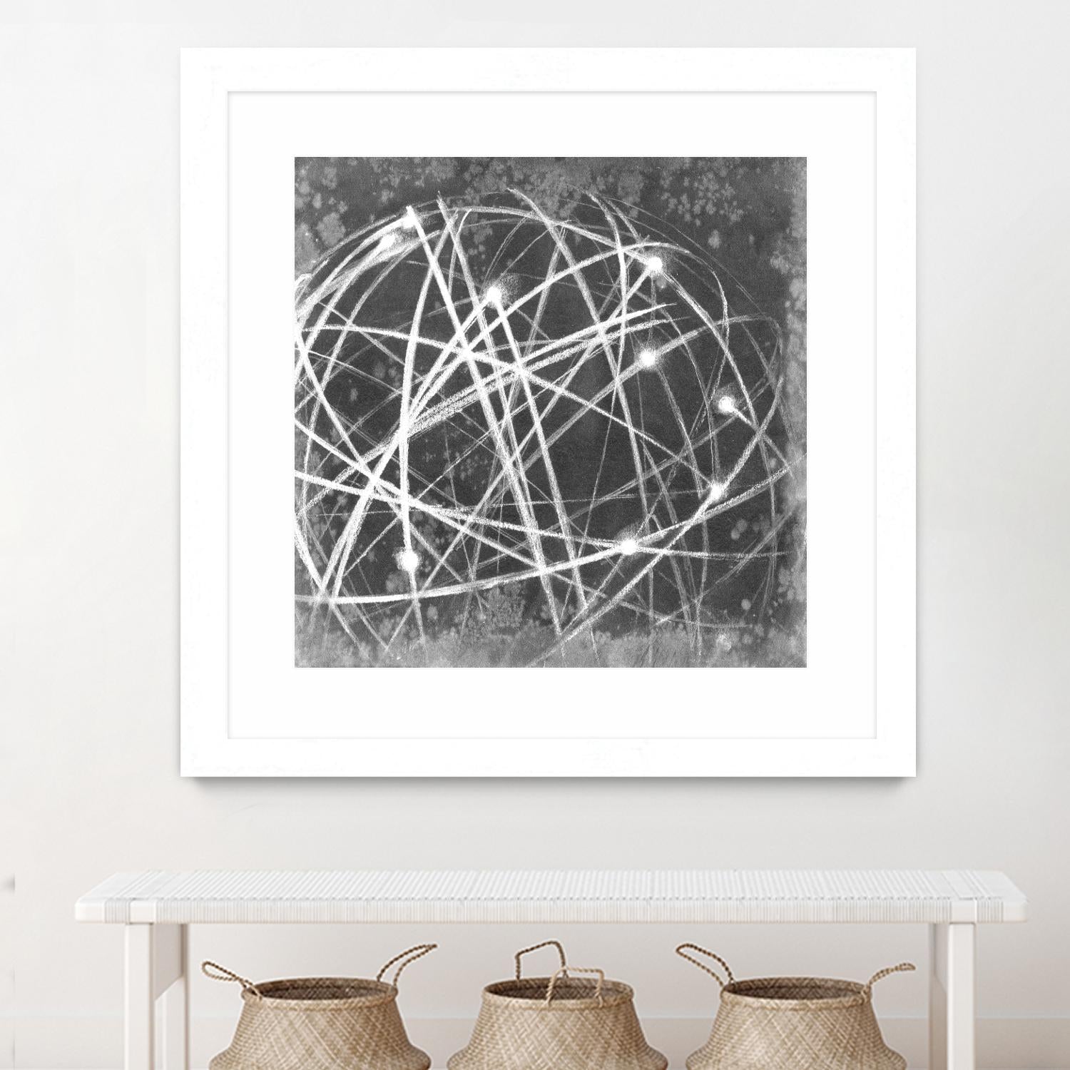 Interstellar I by Ethan Harper on GIANT ART - black abstract