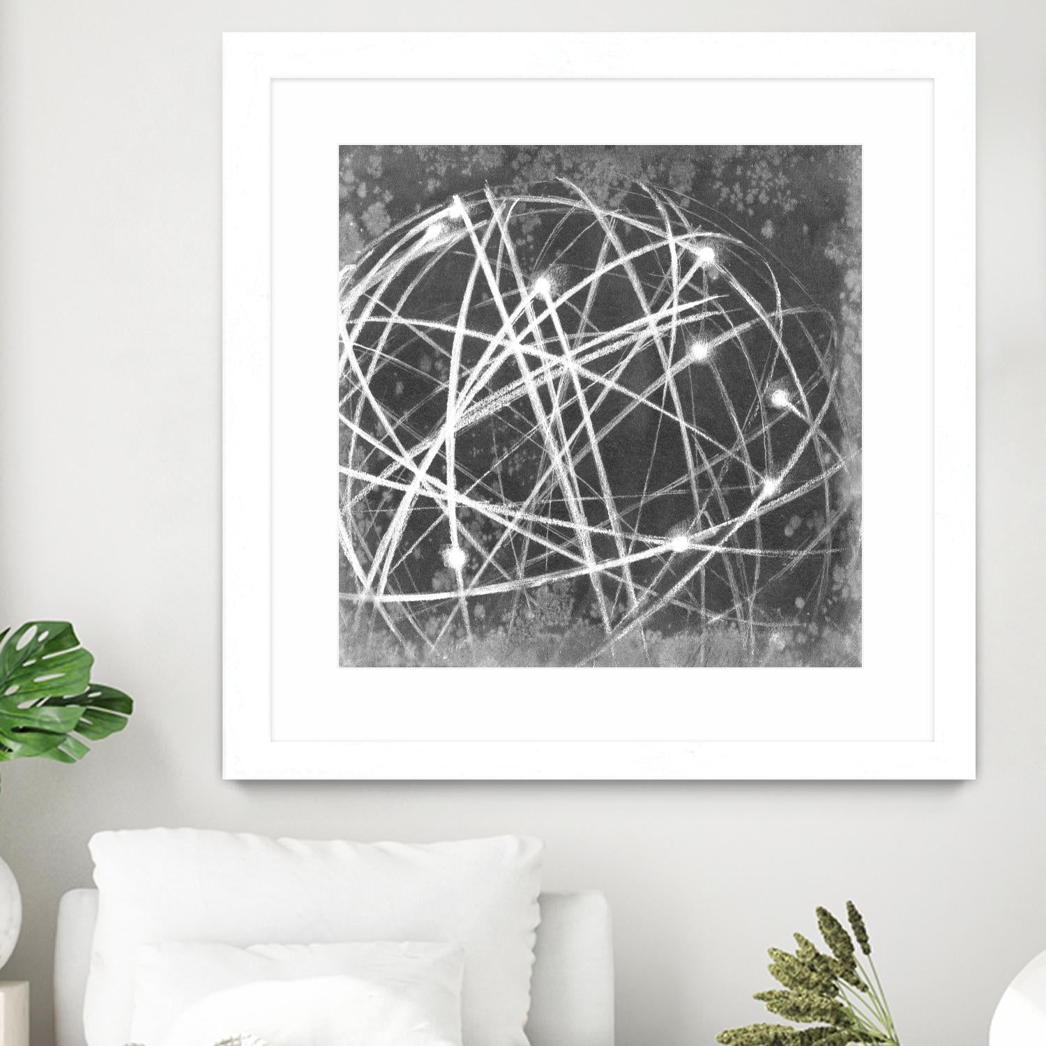 Interstellar I by Ethan Harper on GIANT ART - black abstract