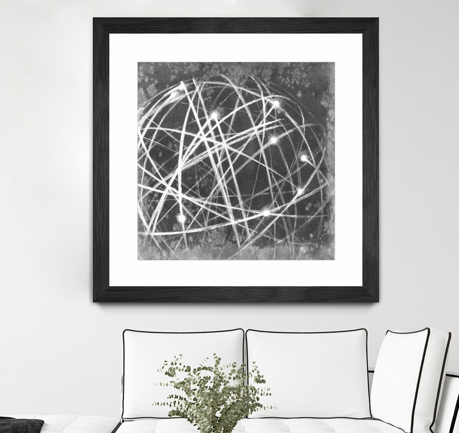 Interstellar I by Ethan Harper on GIANT ART - black abstract