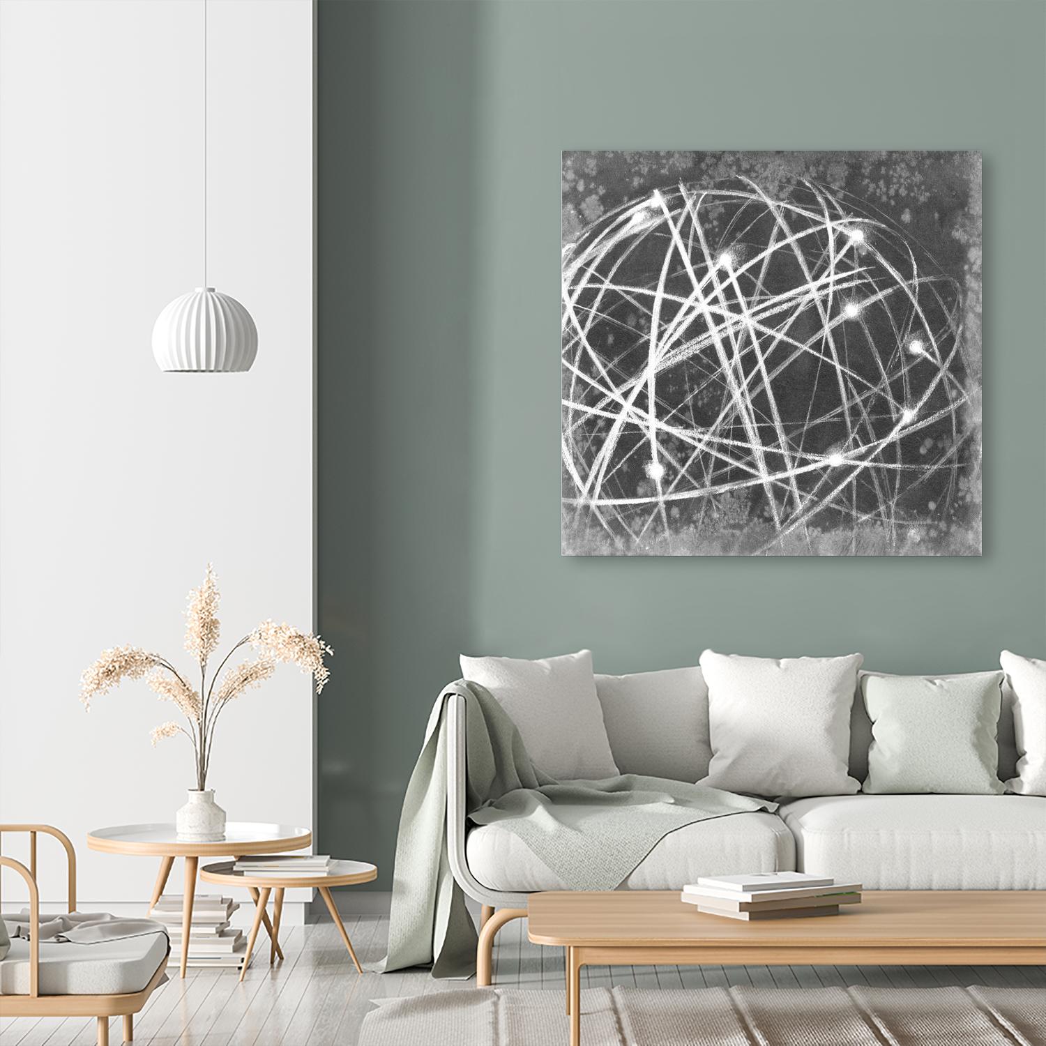 Interstellar I by Ethan Harper on GIANT ART - black abstract