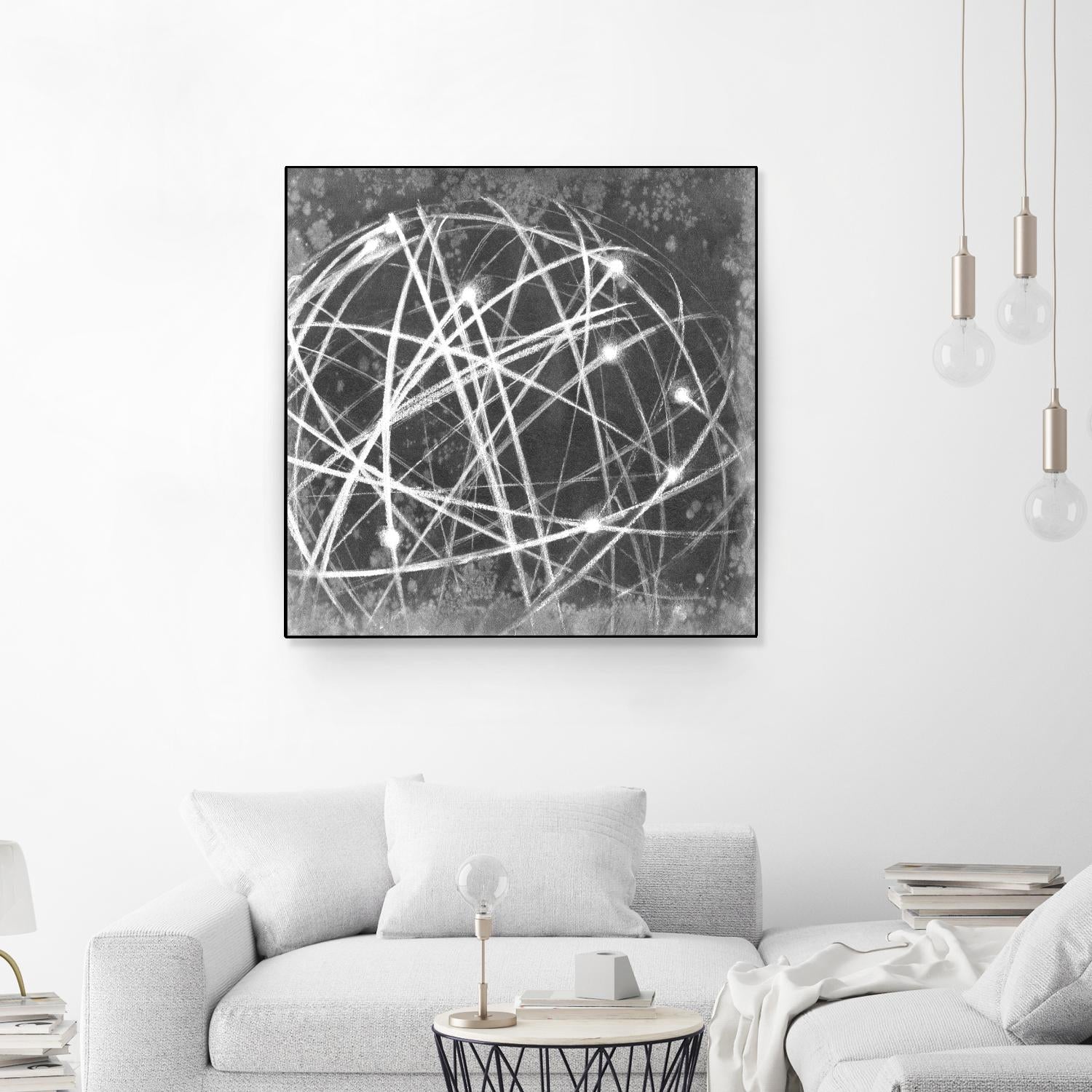 Interstellar I by Ethan Harper on GIANT ART - black abstract