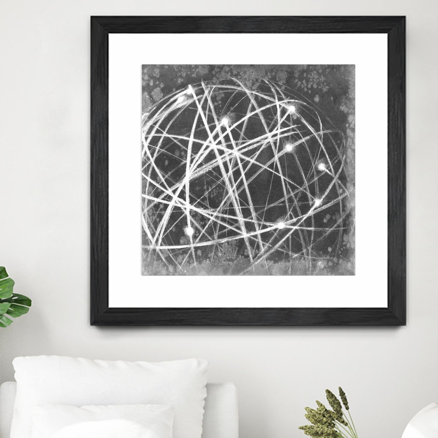 Interstellar I by Ethan Harper on GIANT ART - black abstract