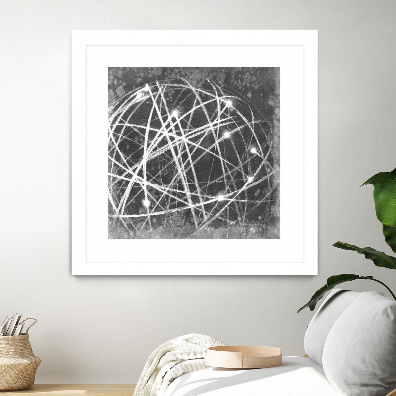 Interstellar I by Ethan Harper on GIANT ART - black abstract