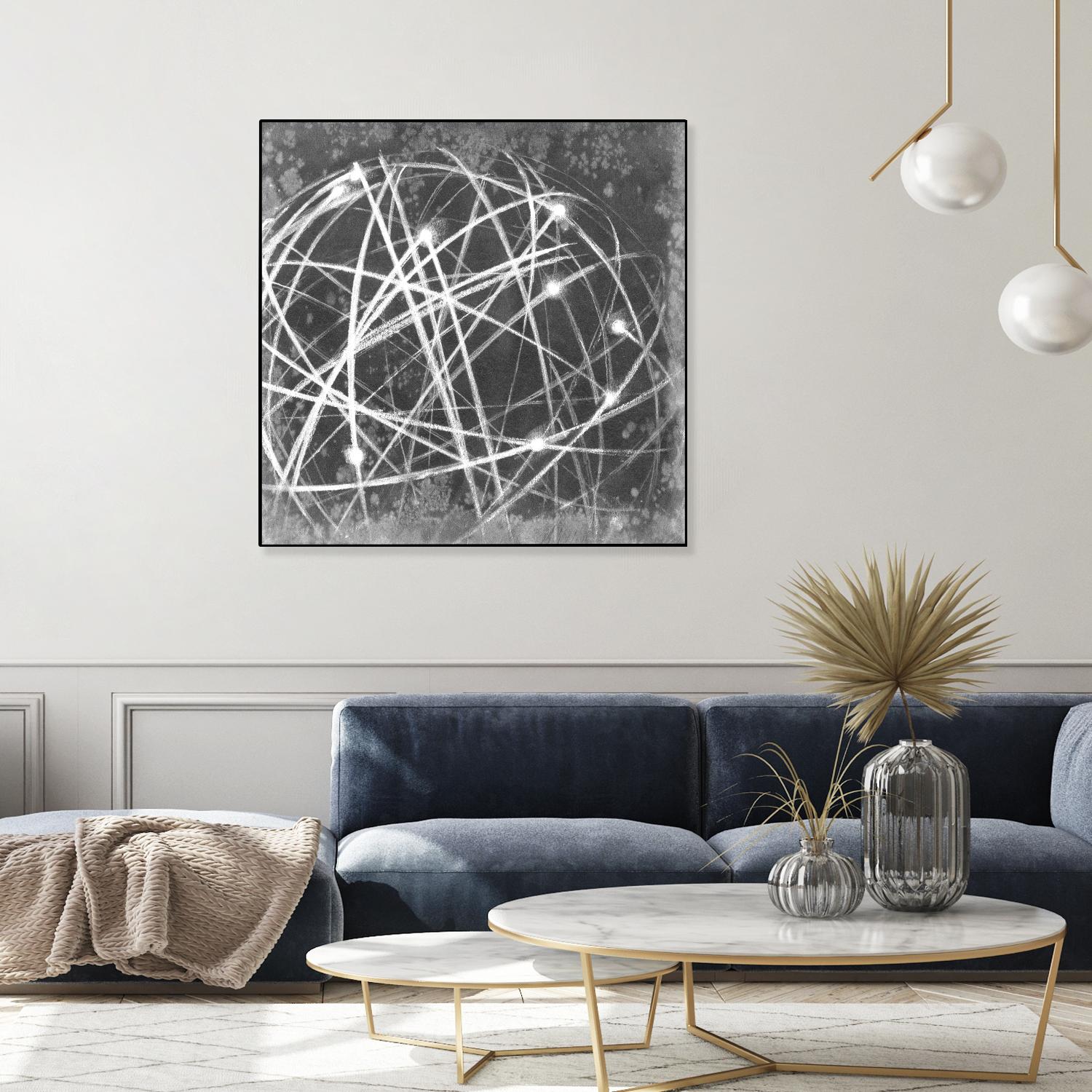 Interstellar I by Ethan Harper on GIANT ART - black abstract