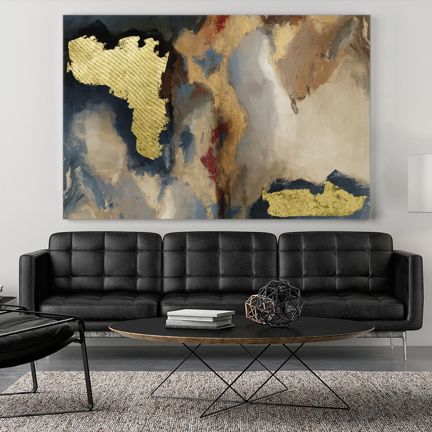 Overture by Sisa Jasper on GIANT ART - gold abstract