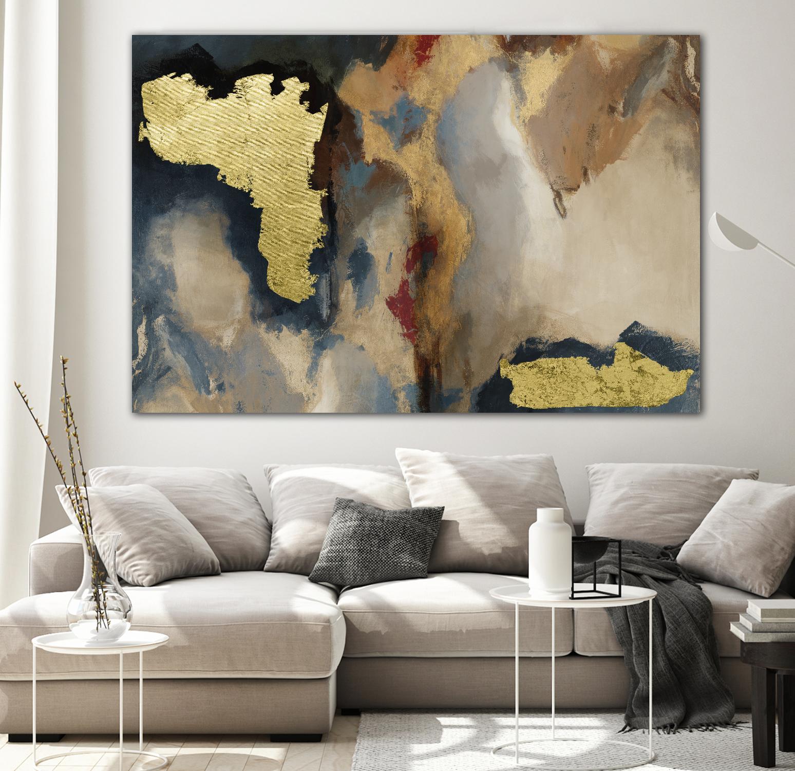 Overture by Sisa Jasper on GIANT ART - gold abstract