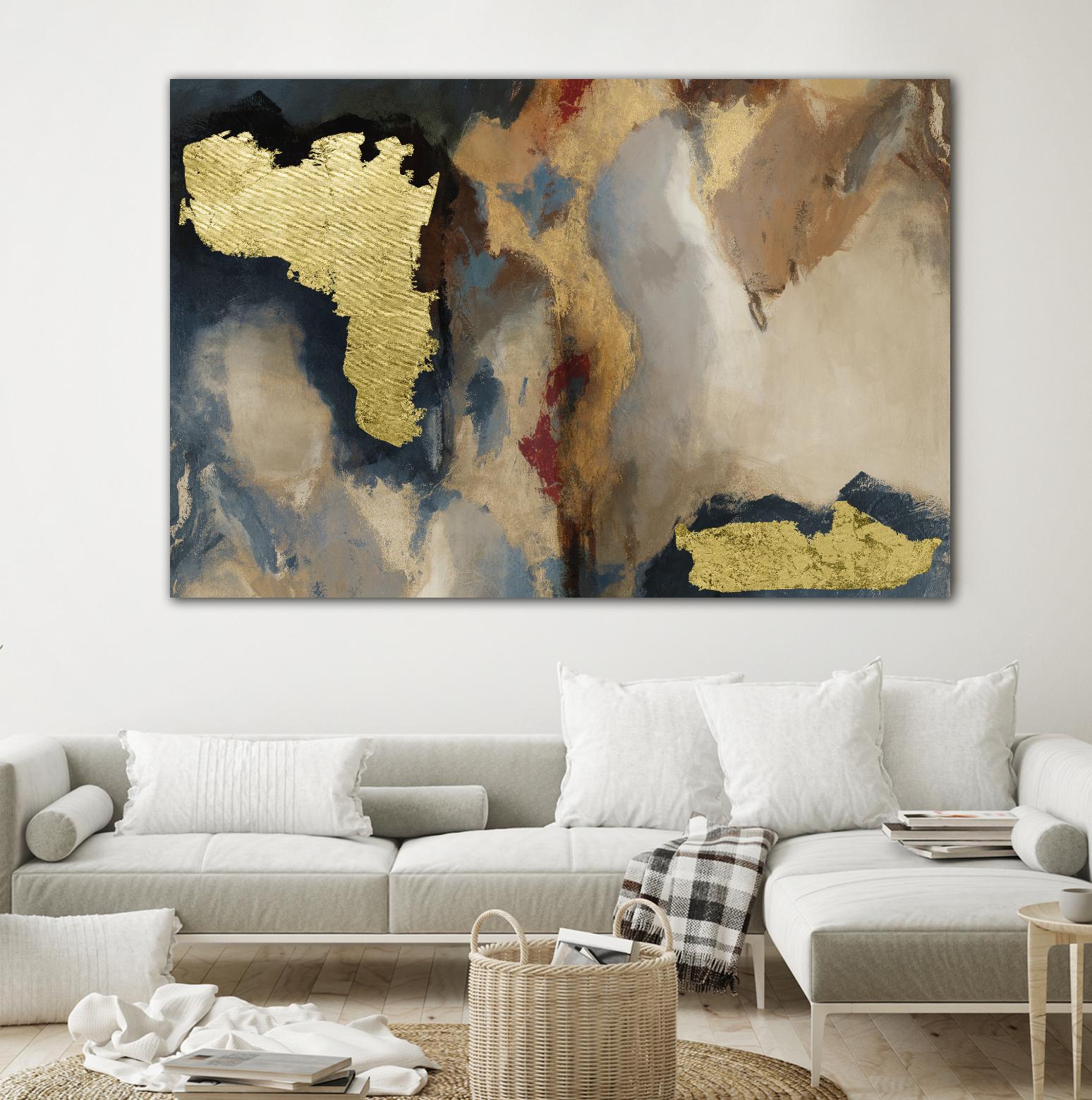 Overture by Sisa Jasper on GIANT ART - gold abstract