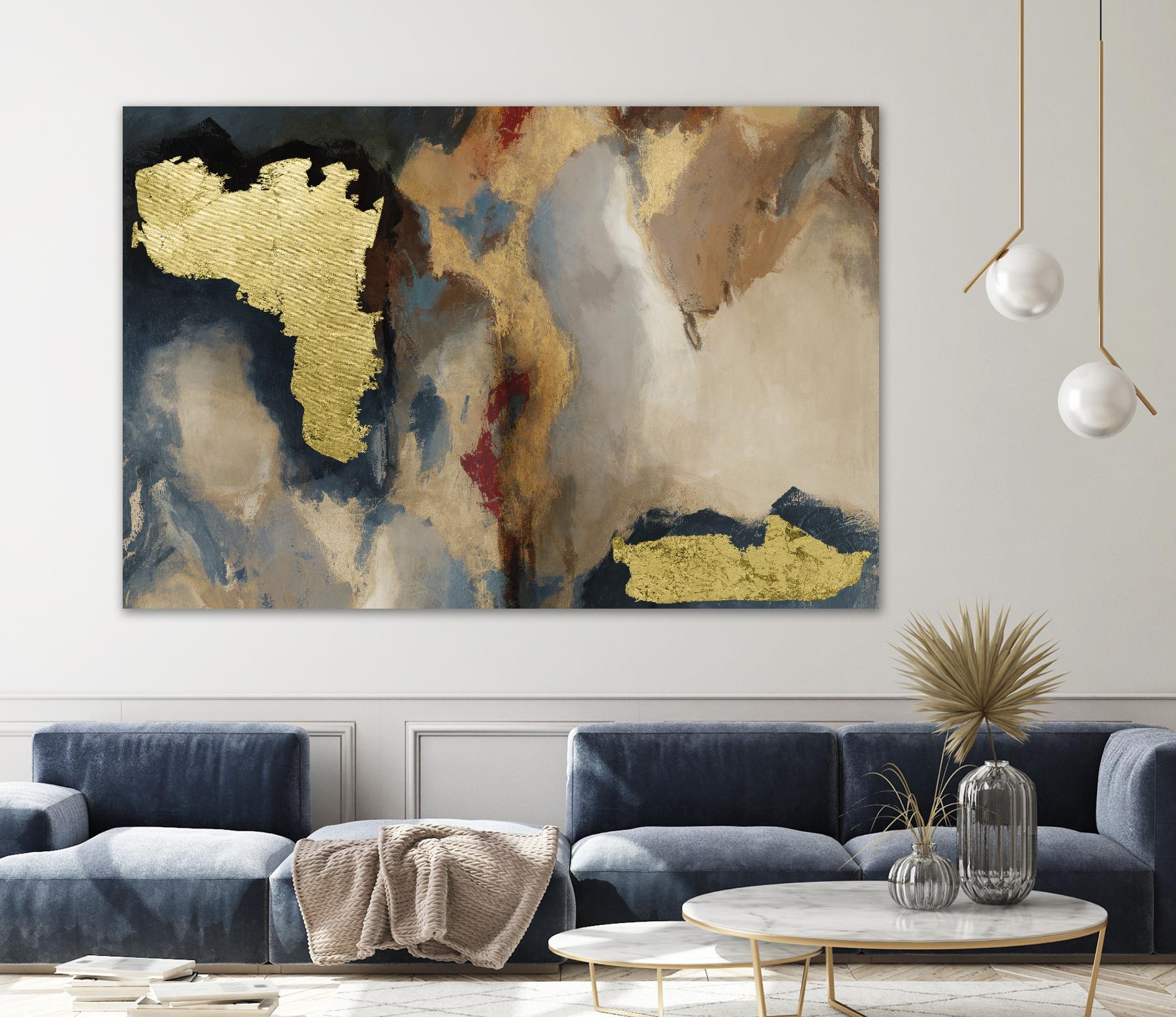 Overture by Sisa Jasper on GIANT ART - gold abstract