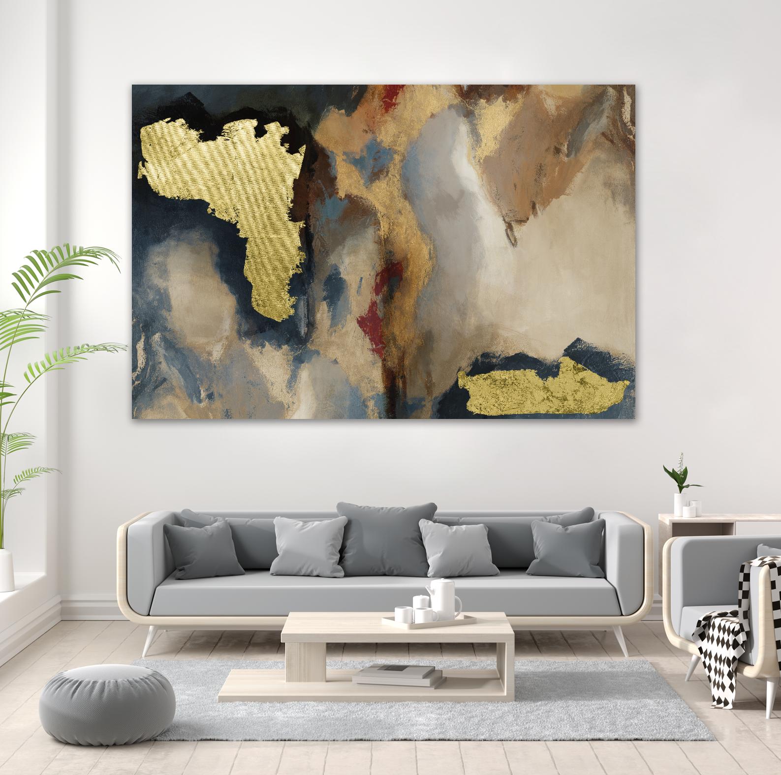 Overture by Sisa Jasper on GIANT ART - gold abstract