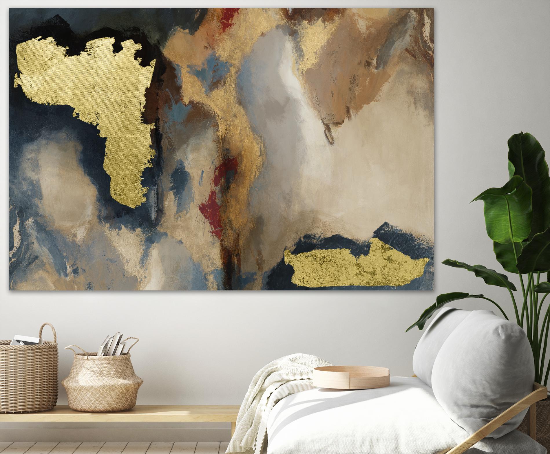 Overture by Sisa Jasper on GIANT ART - gold abstract