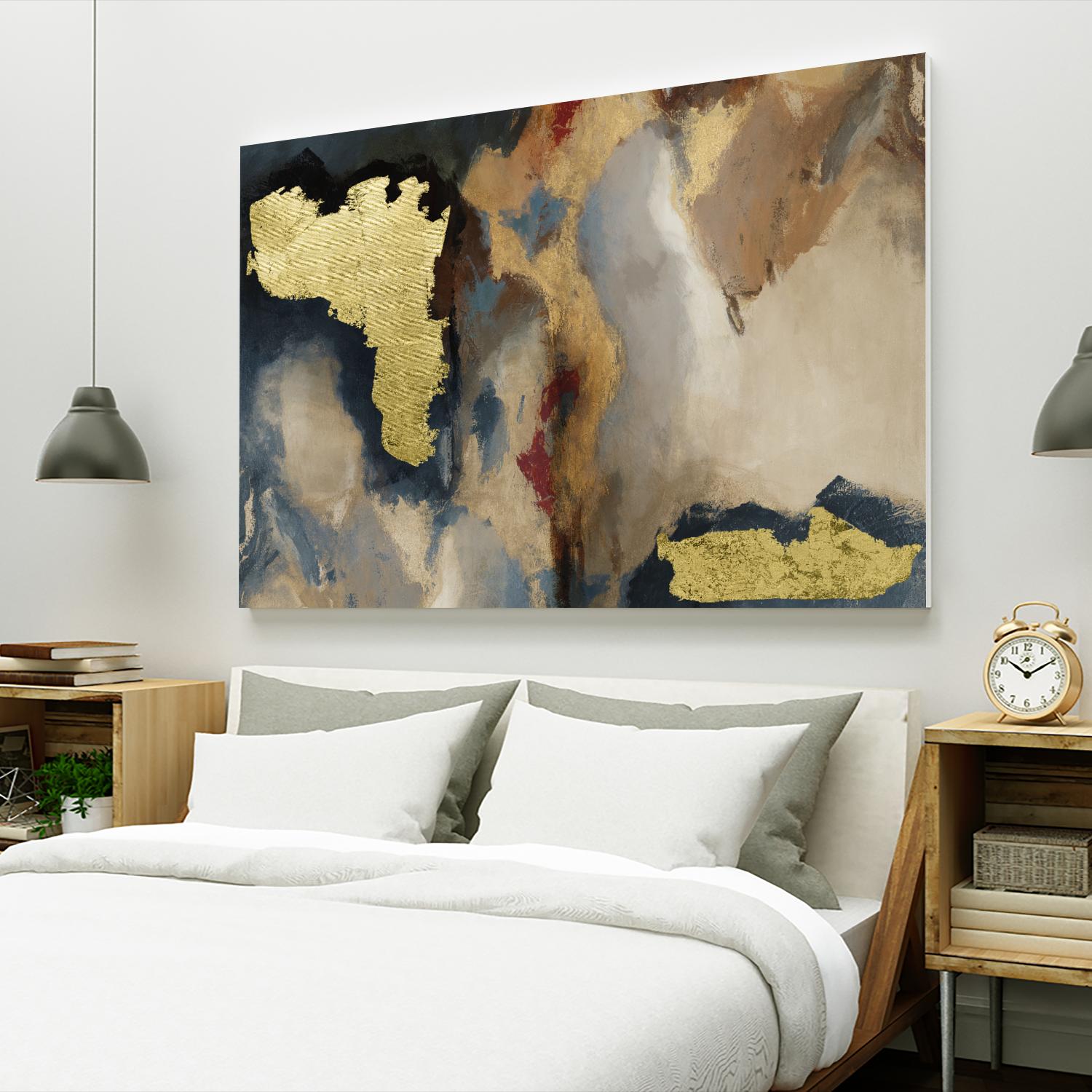 Overture by Sisa Jasper on GIANT ART - gold abstract