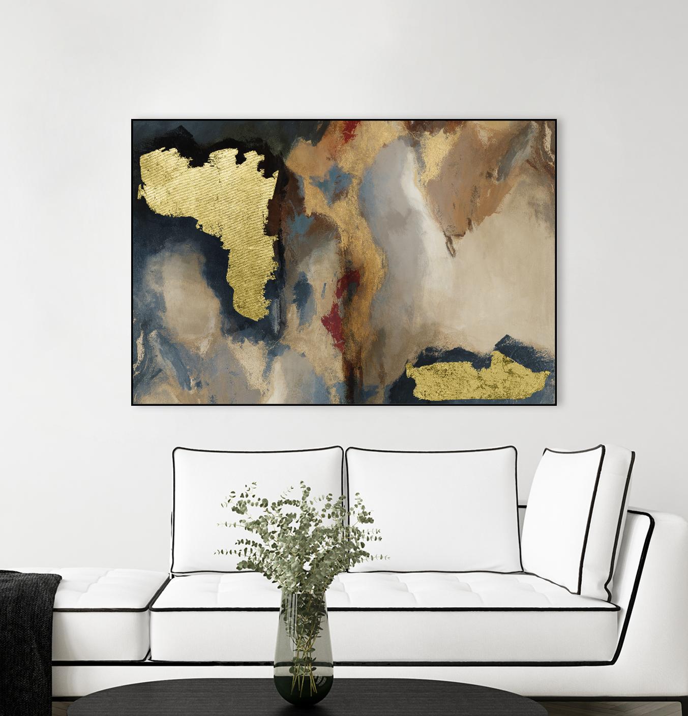 Overture by Sisa Jasper on GIANT ART - gold abstract