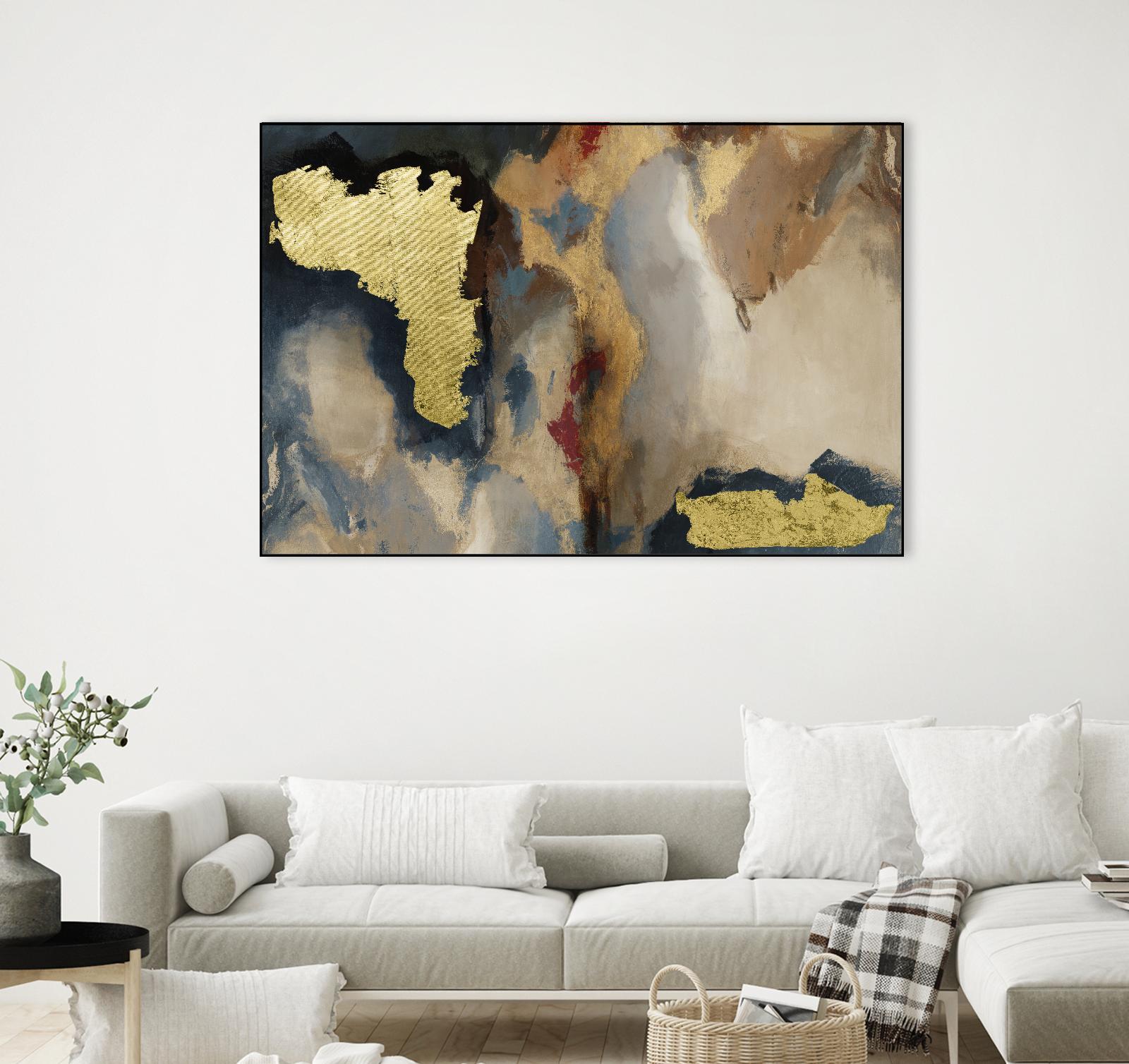 Overture by Sisa Jasper on GIANT ART - gold abstract