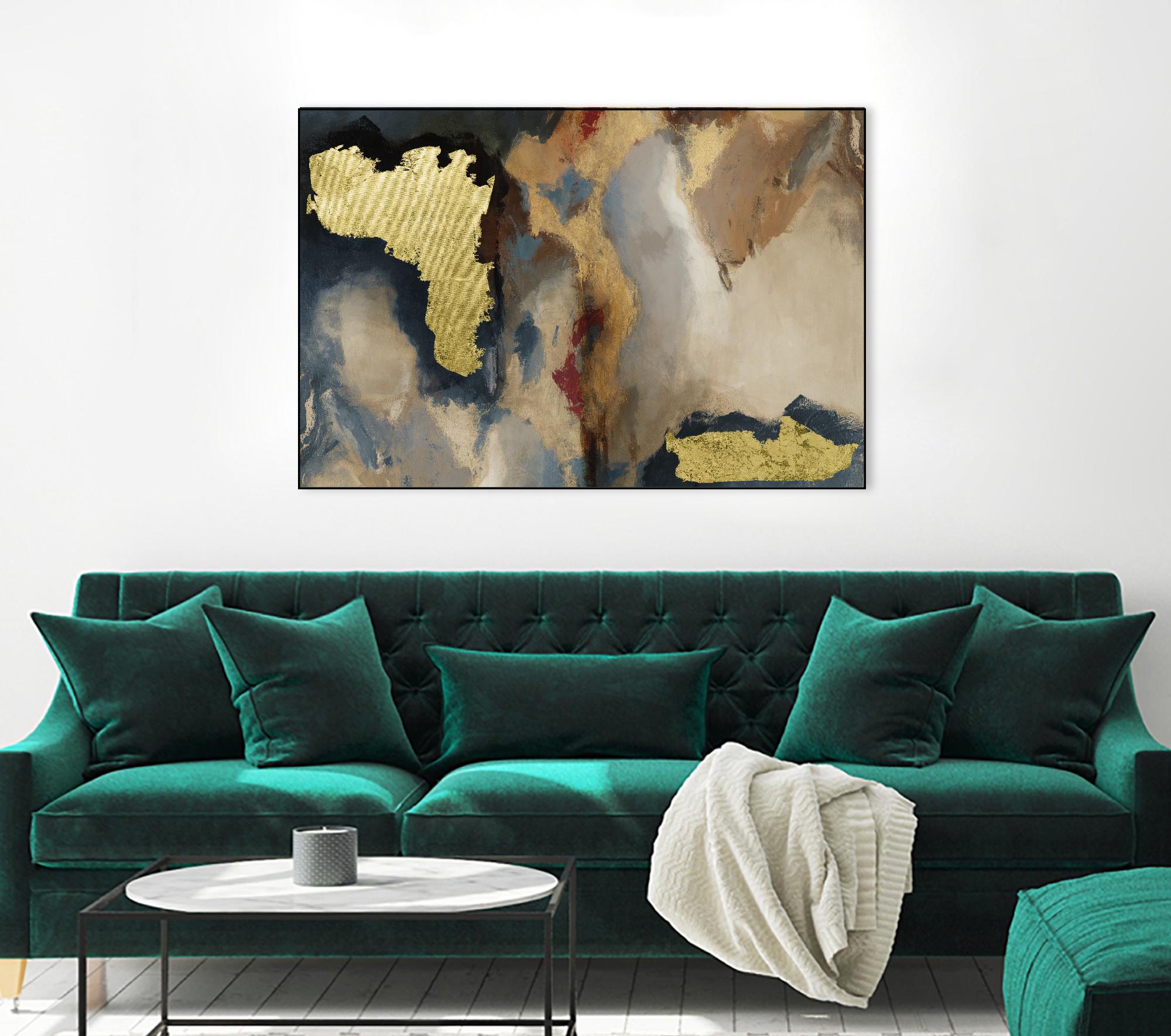 Overture by Sisa Jasper on GIANT ART - gold abstract