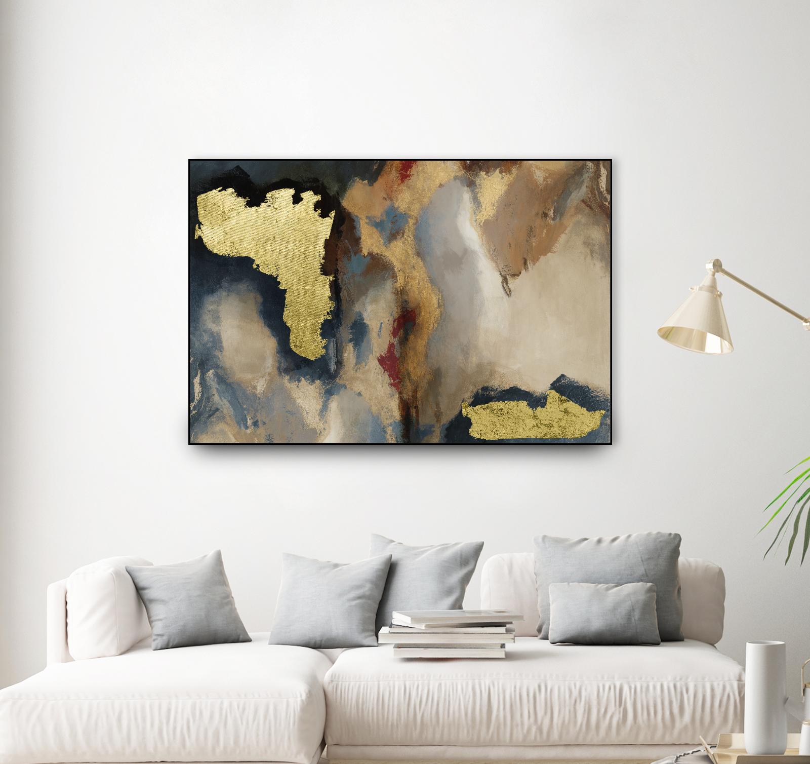 Overture by Sisa Jasper on GIANT ART - gold abstract