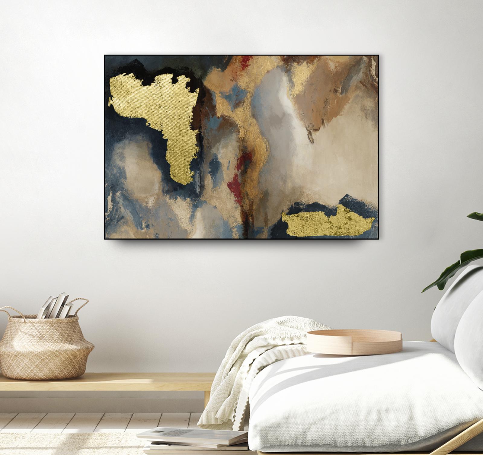 Overture by Sisa Jasper on GIANT ART - gold abstract