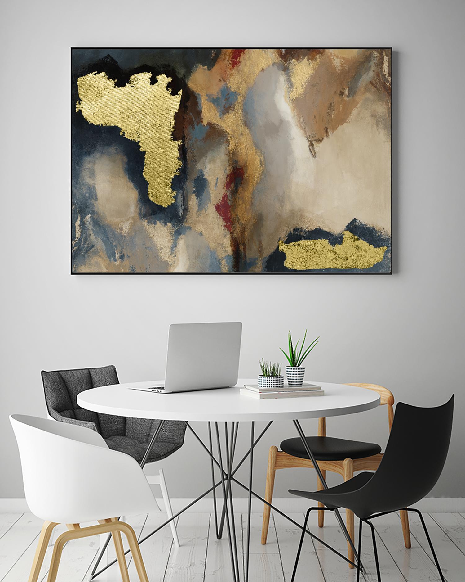 Overture by Sisa Jasper on GIANT ART - gold abstract