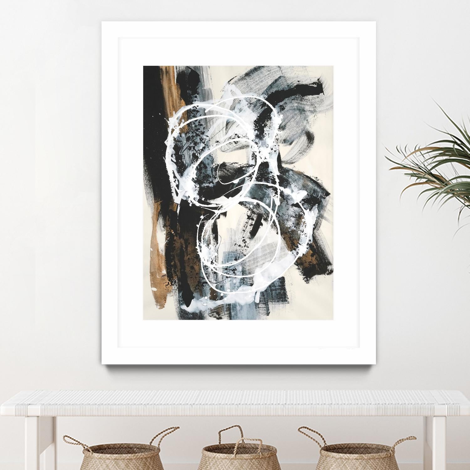 Nature's Winterland III by Joyce Combs on GIANT ART - white abstract abstract