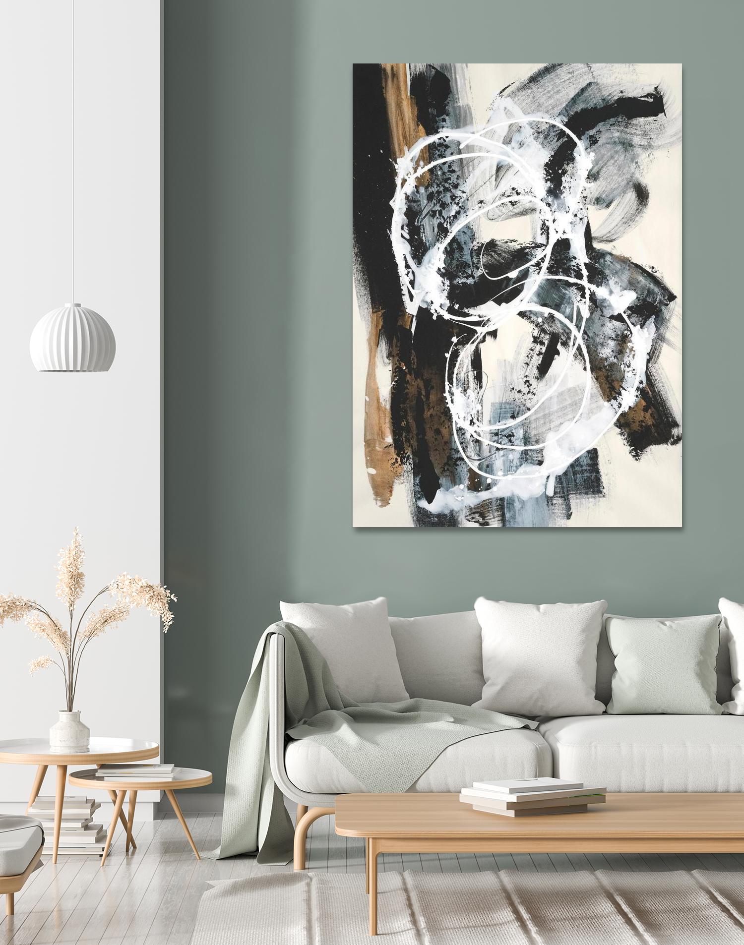 Nature's Winterland III by Joyce Combs on GIANT ART - white abstract abstract