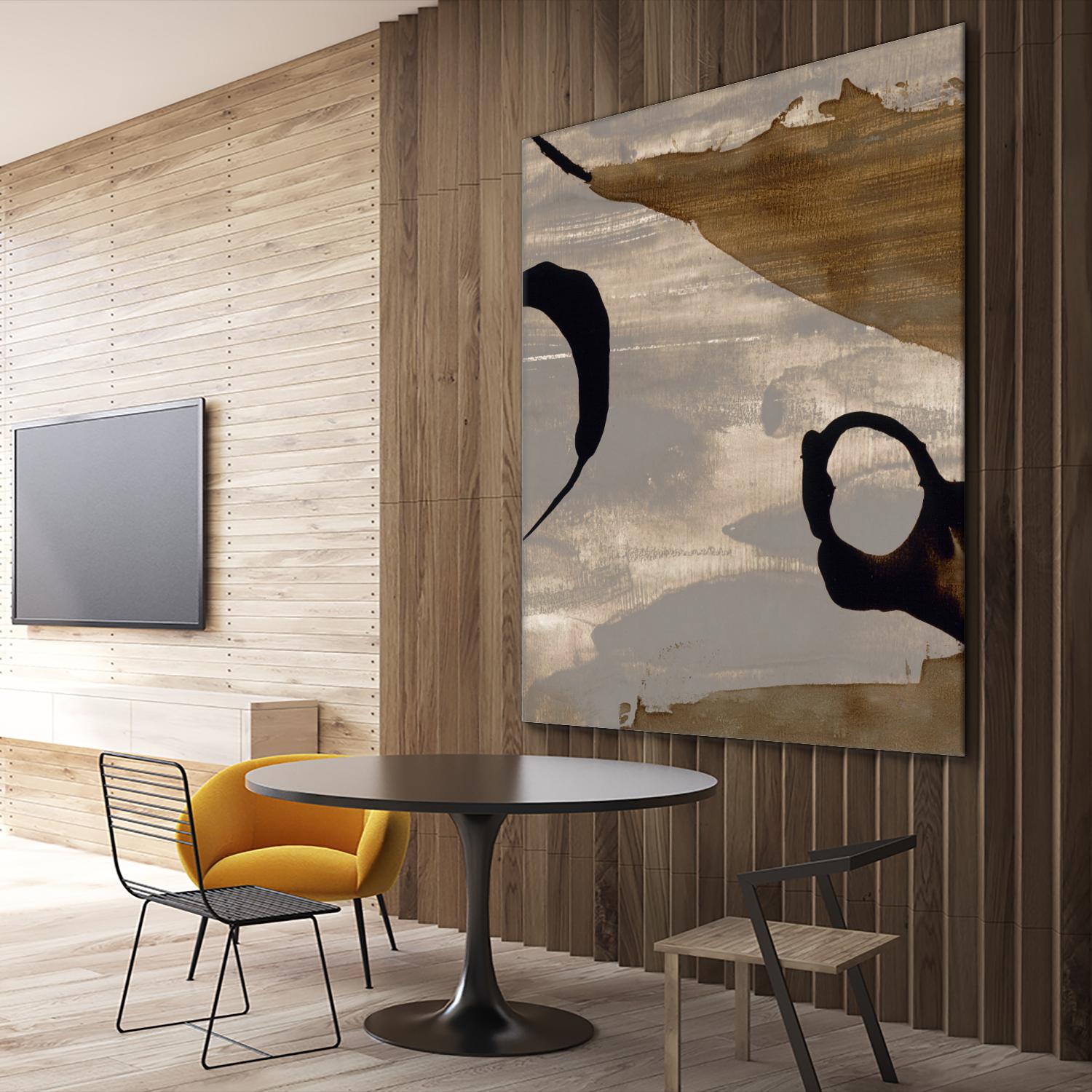 Gossamer II by Sisa Jasper on GIANT ART - brown abstract