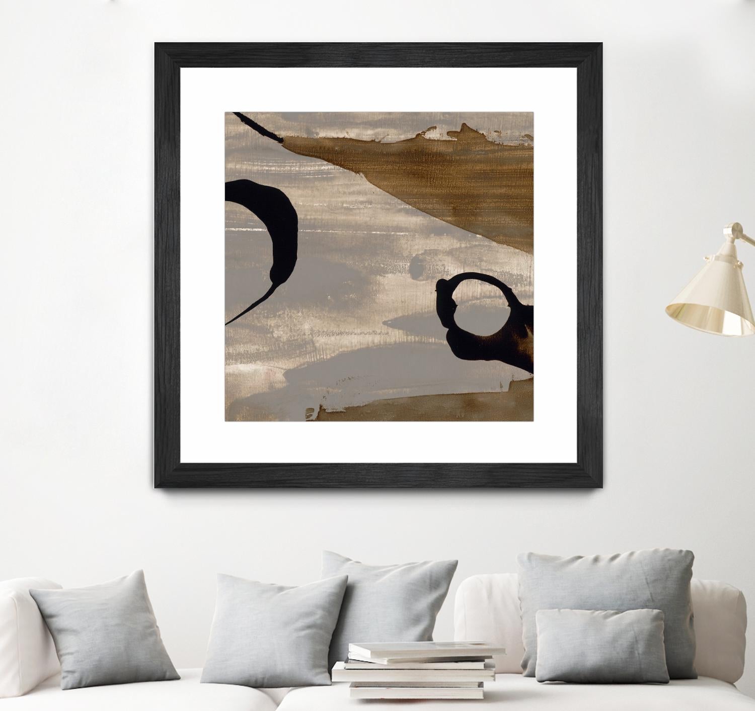 Gossamer II by Sisa Jasper on GIANT ART - brown abstract