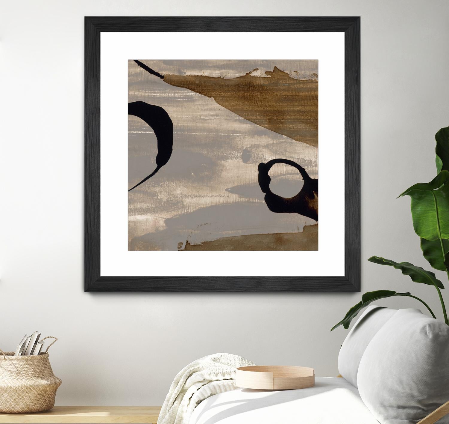 Gossamer II by Sisa Jasper on GIANT ART - brown abstract