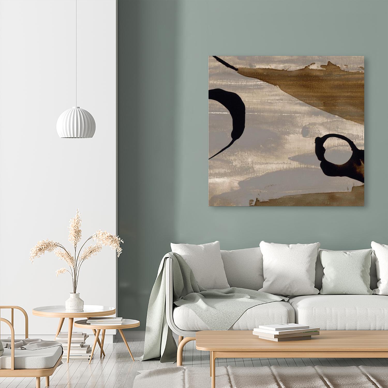 Gossamer II by Sisa Jasper on GIANT ART - brown abstract