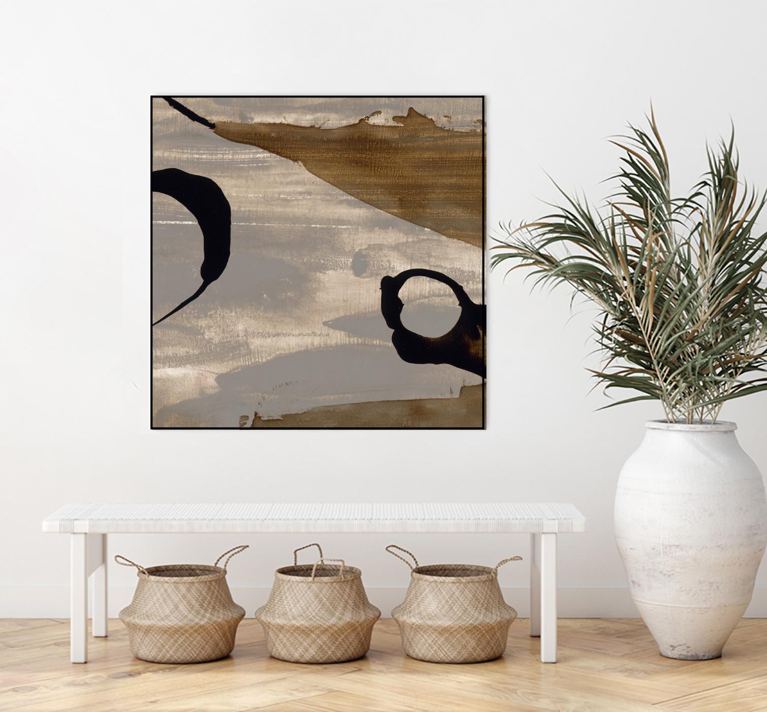 Gossamer II by Sisa Jasper on GIANT ART - brown abstract