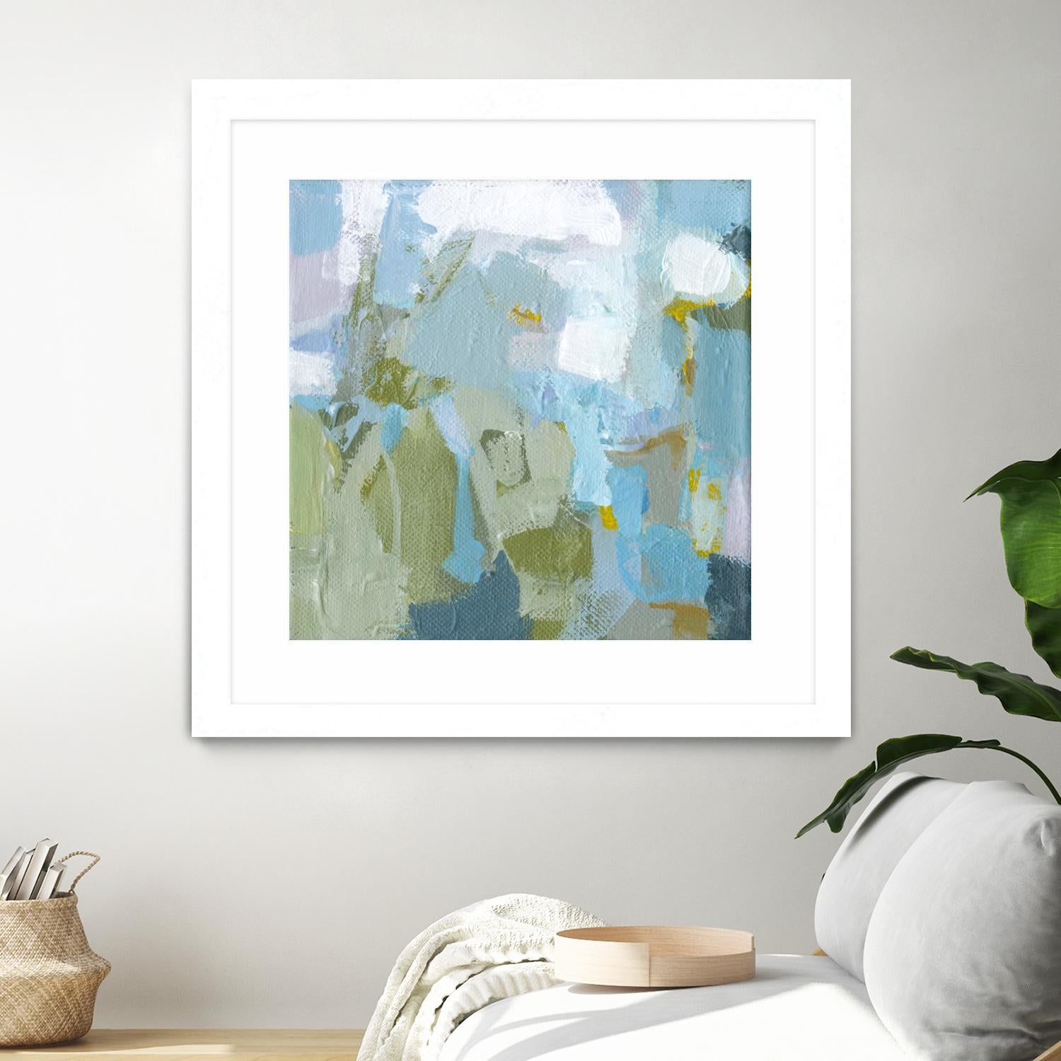 Dinner Mints by Christina Long on GIANT ART - green abstract