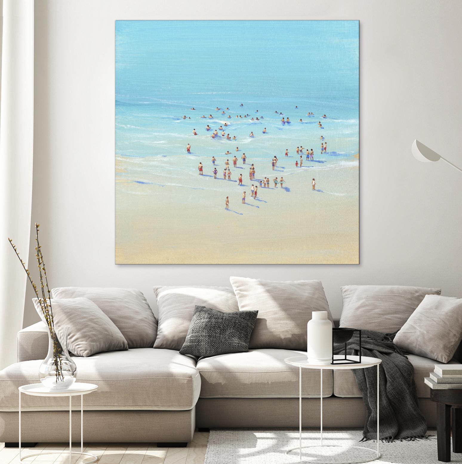 Beach Day II by Tim OToole on GIANT ART - coastal & tropical