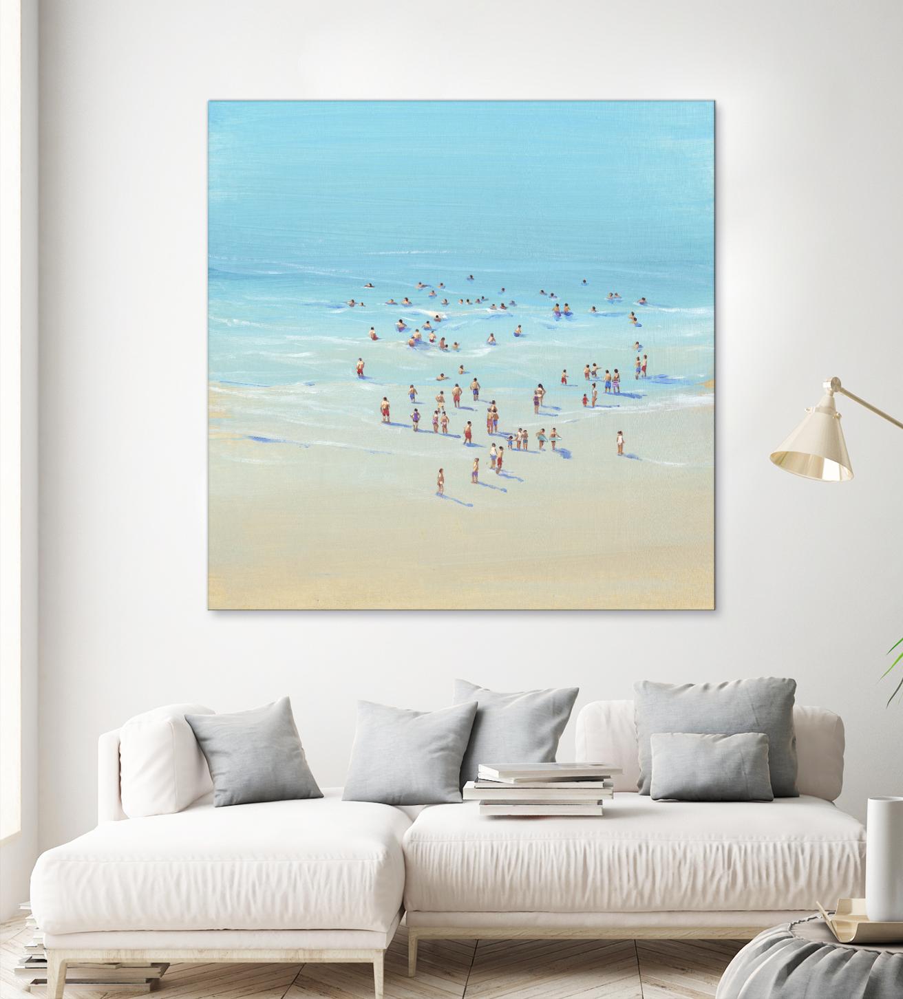 Beach Day II by Tim OToole on GIANT ART - coastal & tropical