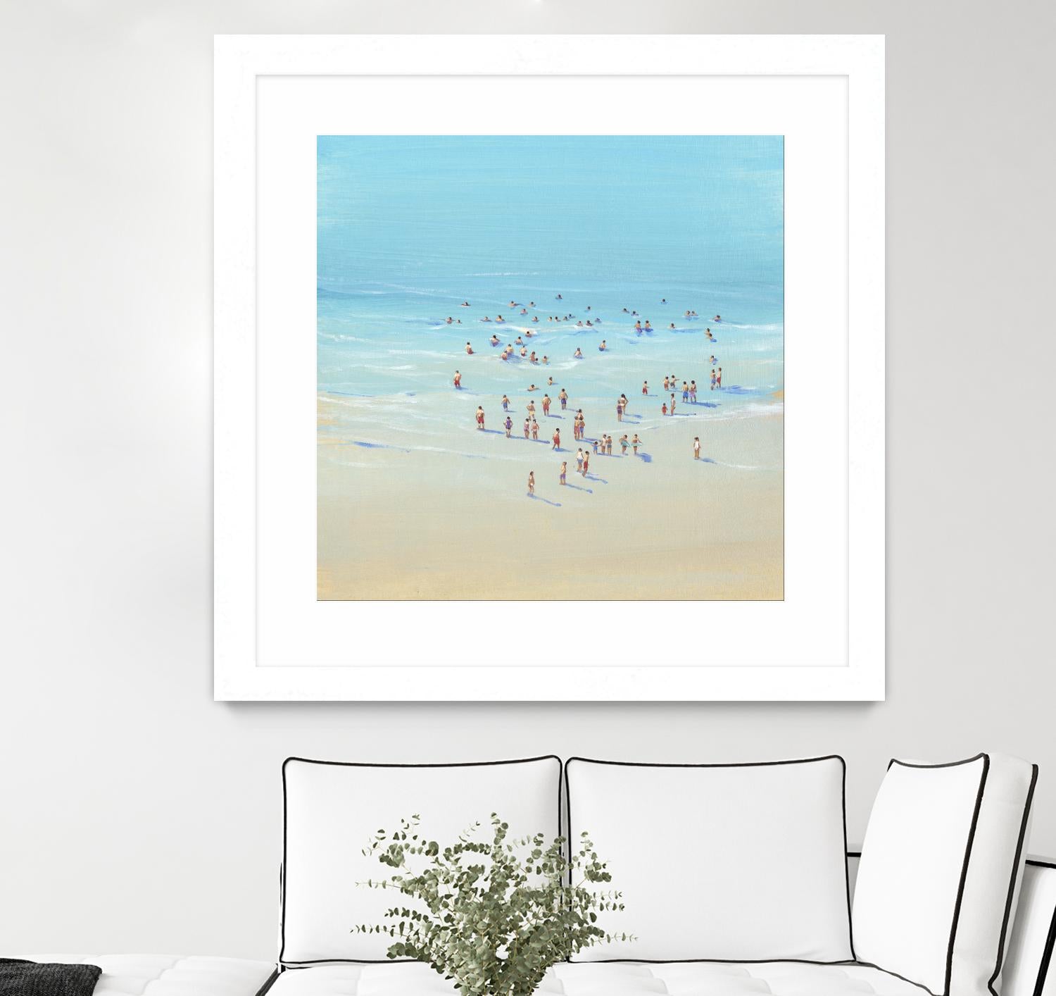 Beach Day II by Tim OToole on GIANT ART - coastal & tropical
