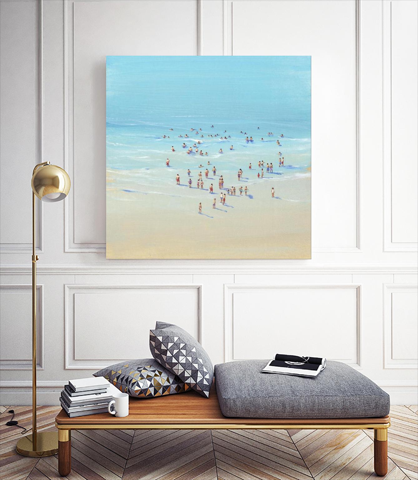 Beach Day II by Tim OToole on GIANT ART - coastal & tropical