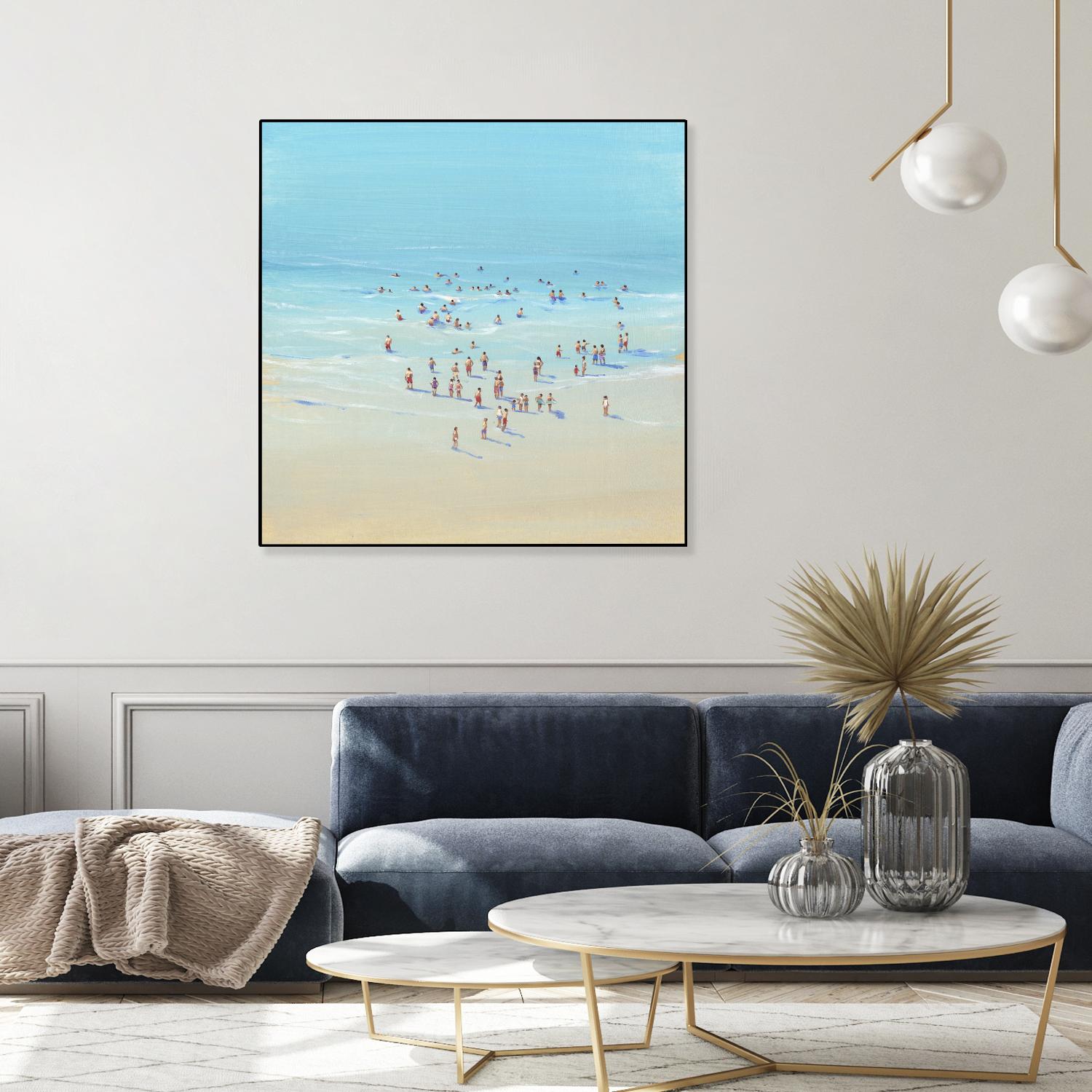 Beach Day II by Tim OToole on GIANT ART - coastal & tropical
