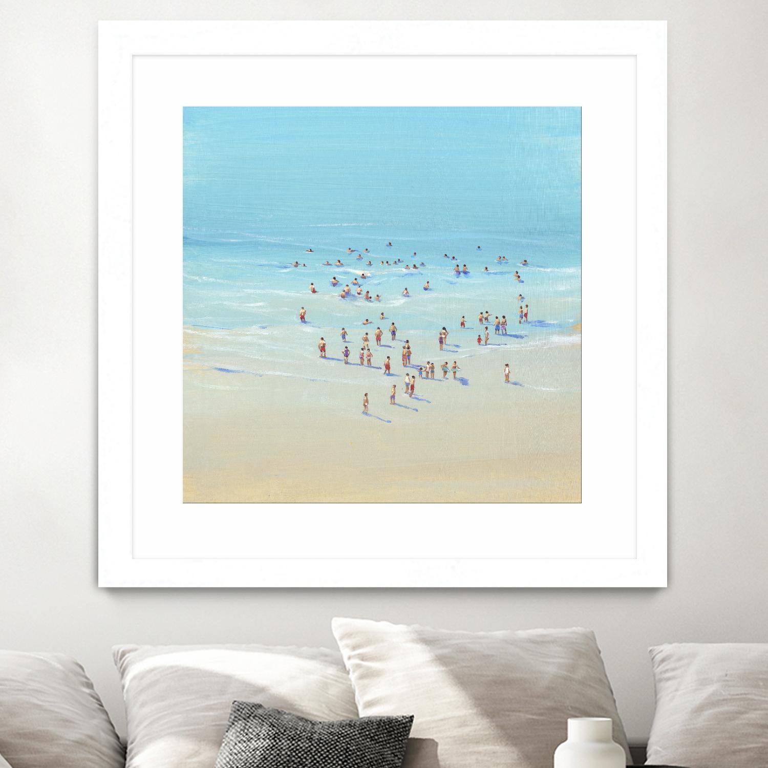 Beach Day II by Tim OToole on GIANT ART - coastal & tropical