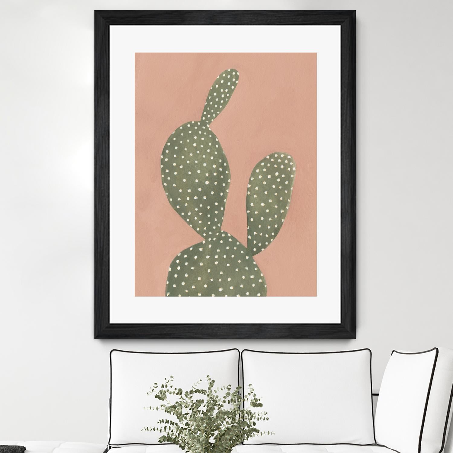 Coral Cacti I by Emma Scarvey on GIANT ART - coastal & tropical