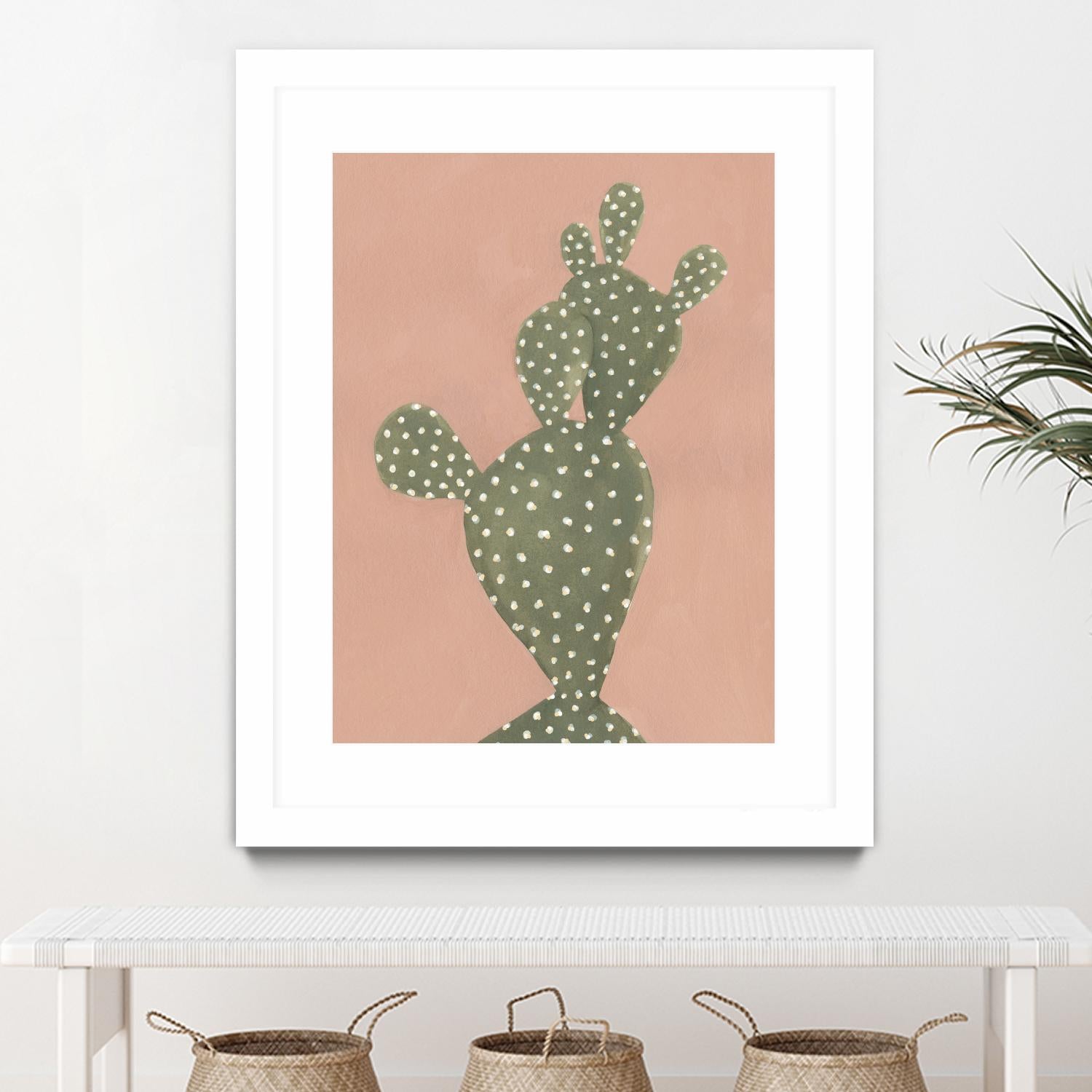 Coral Cacti II by Emma Scarvey on GIANT ART - coastal & tropical