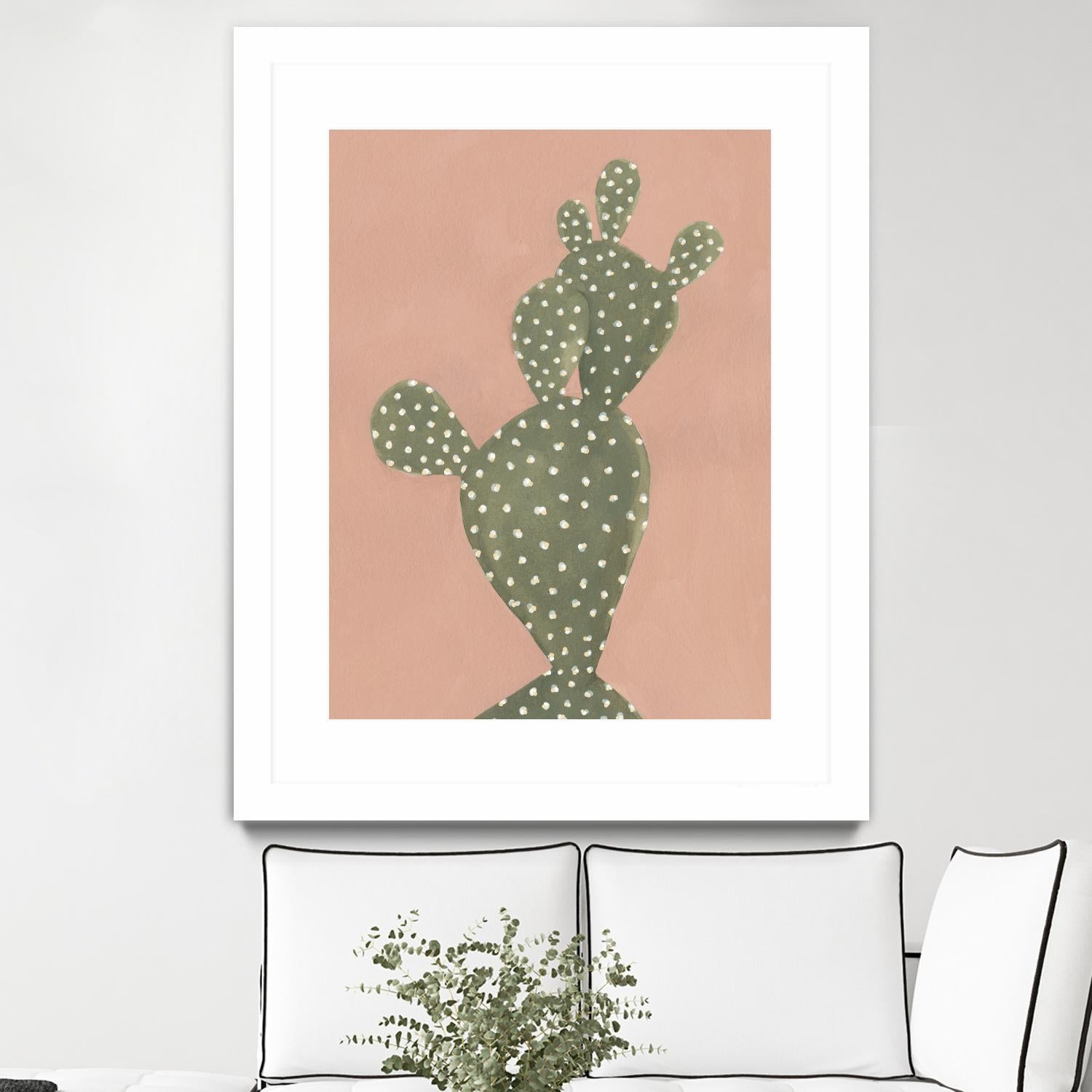 Coral Cacti II by Emma Scarvey on GIANT ART - coastal & tropical
