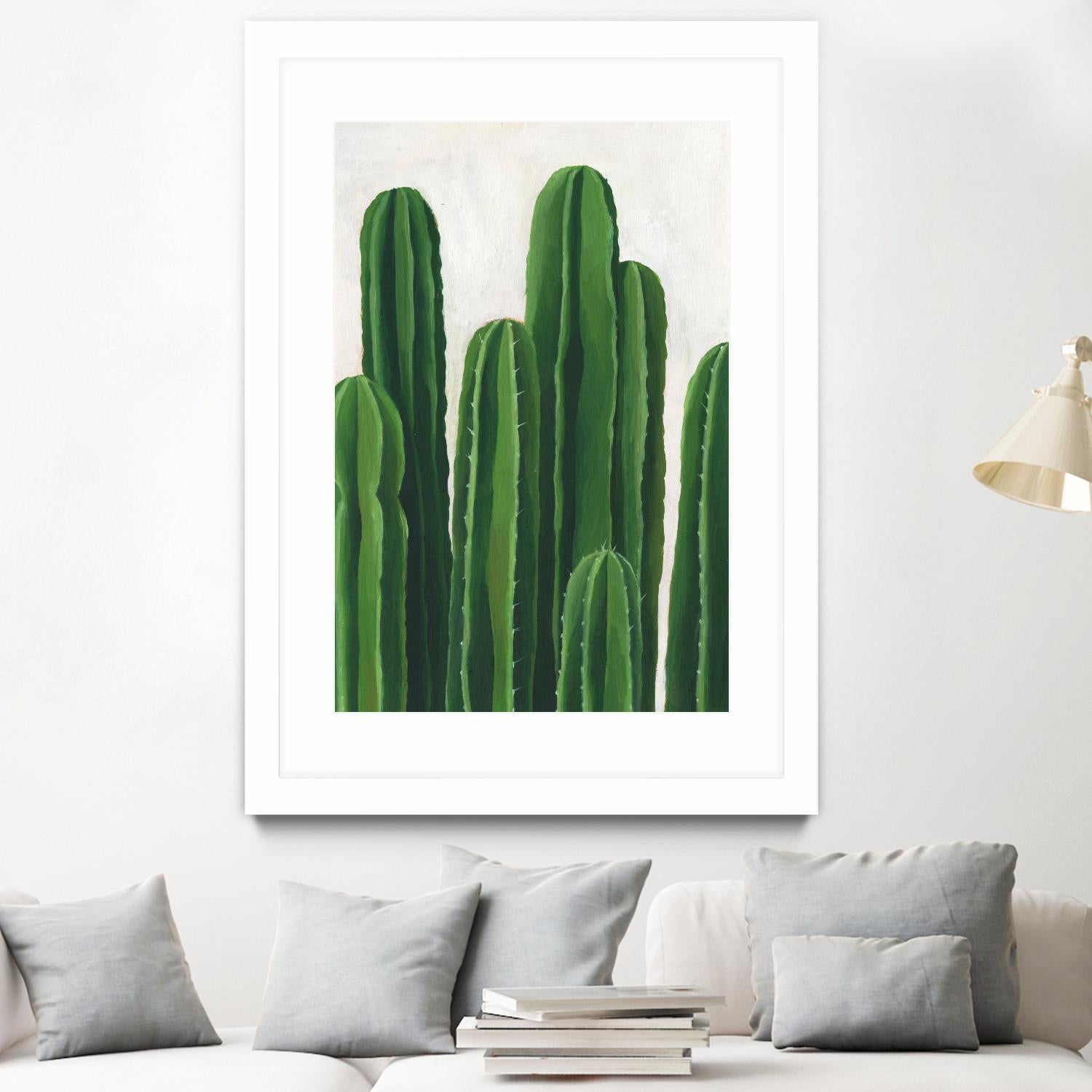 Pura Vida III by Grace Popp on GIANT ART - beige coastal & tropical plant