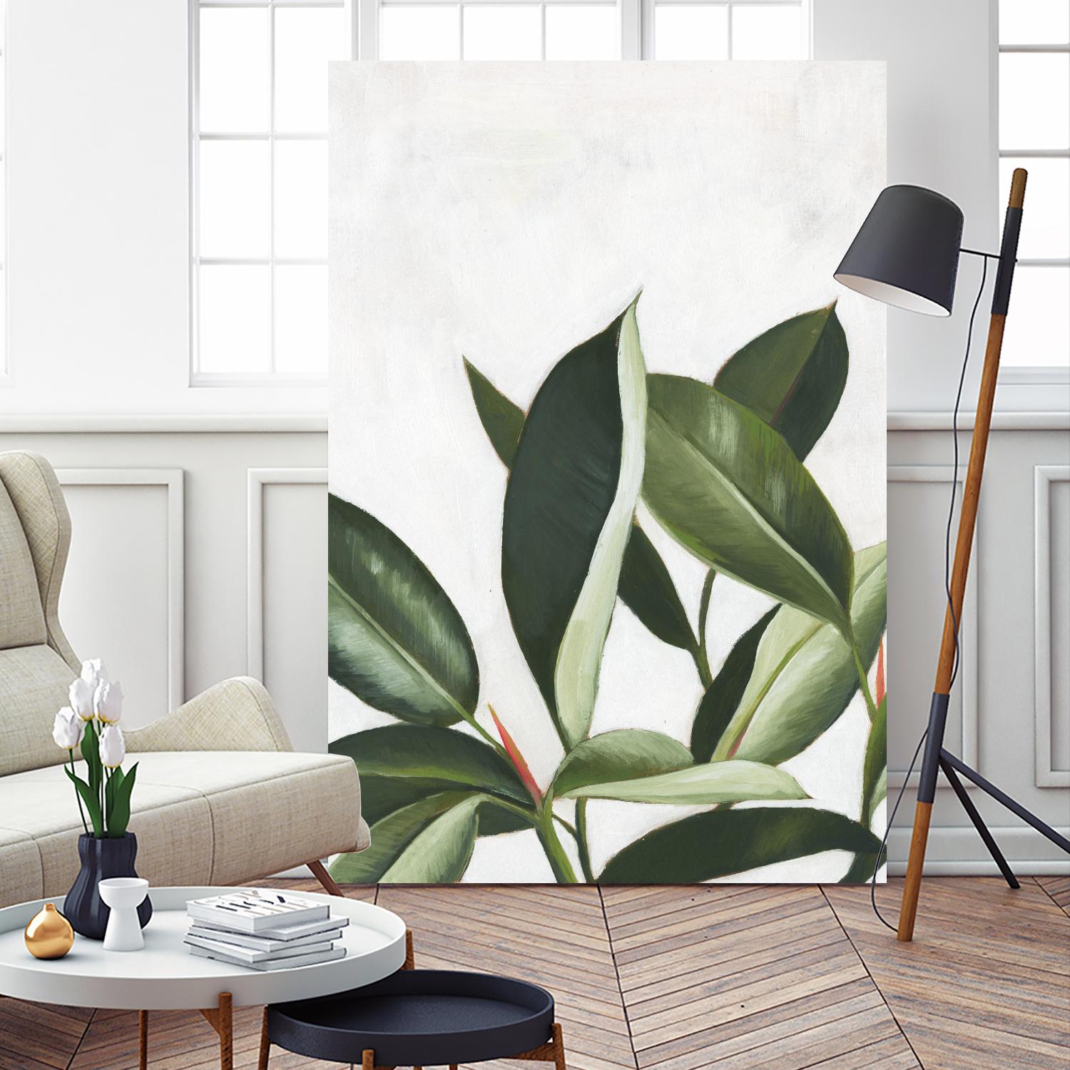 Pura Vida IV by Grace Popp on GIANT ART - green coastal & tropical abstract