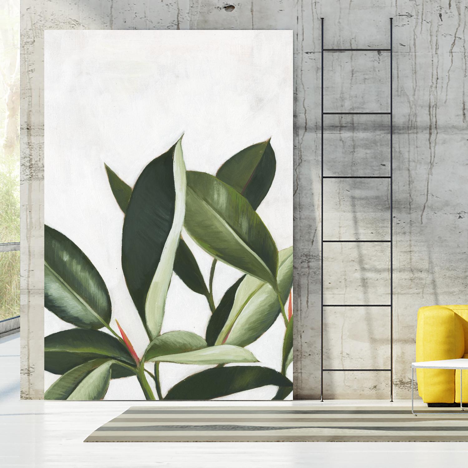 Pura Vida IV by Grace Popp on GIANT ART - green coastal & tropical abstract